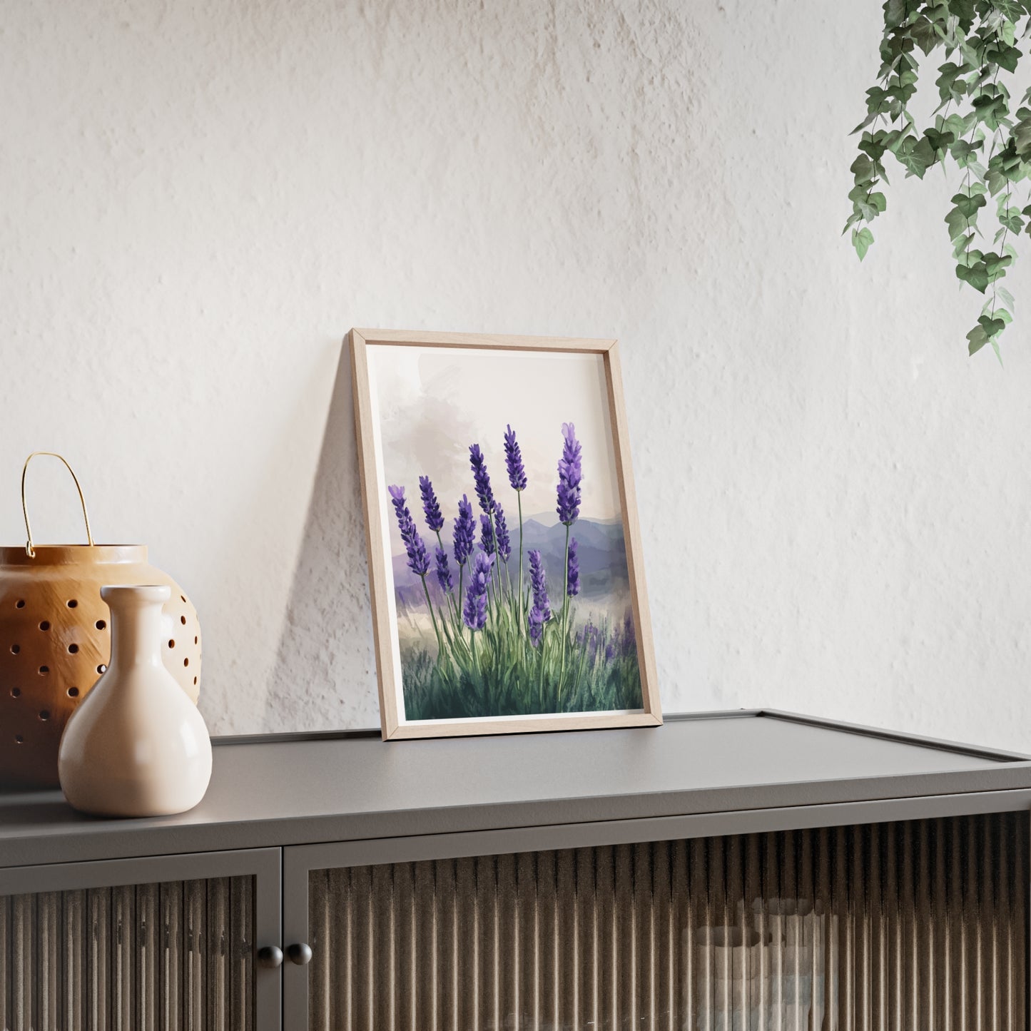 Lavendelblüten in der Wiese