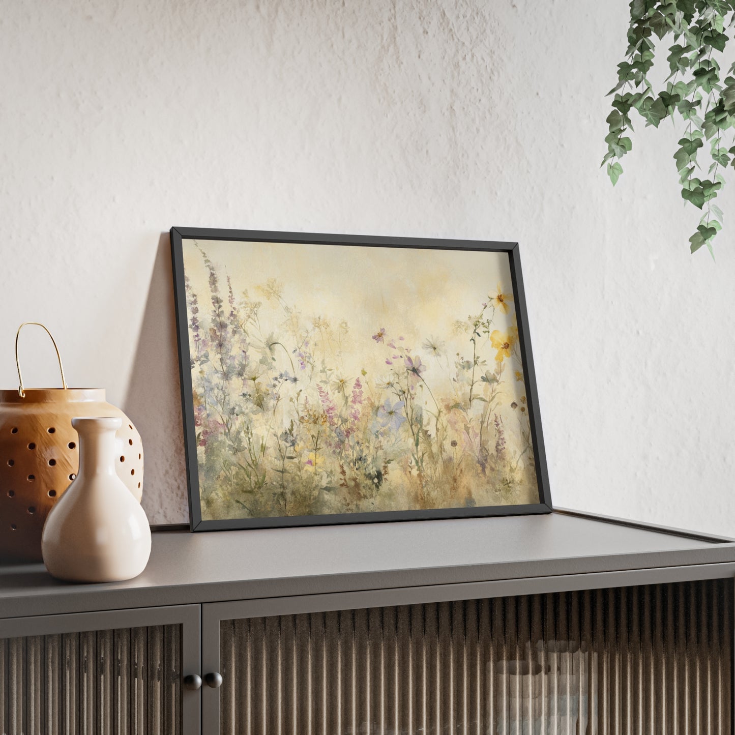 Wildblumen im Wasserfarbenstil