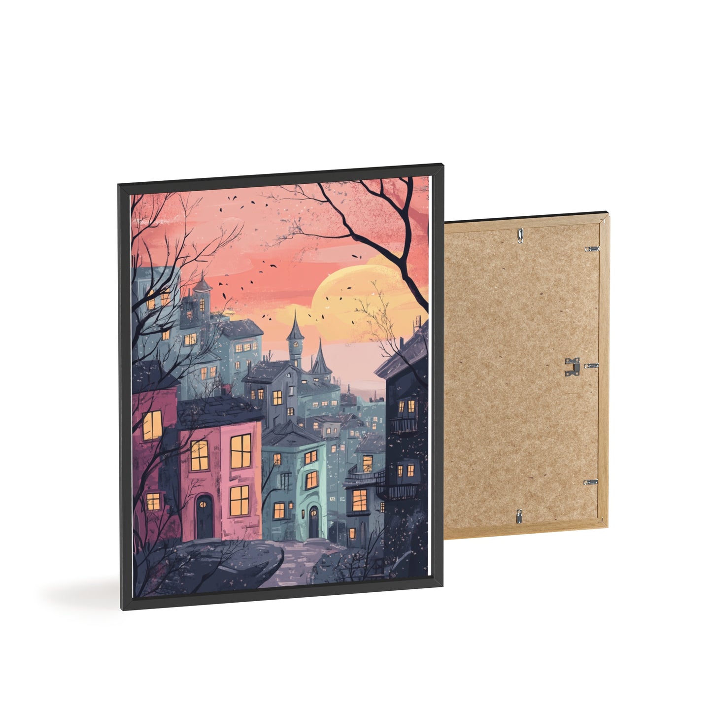 Nachtstimmung über der Stadt