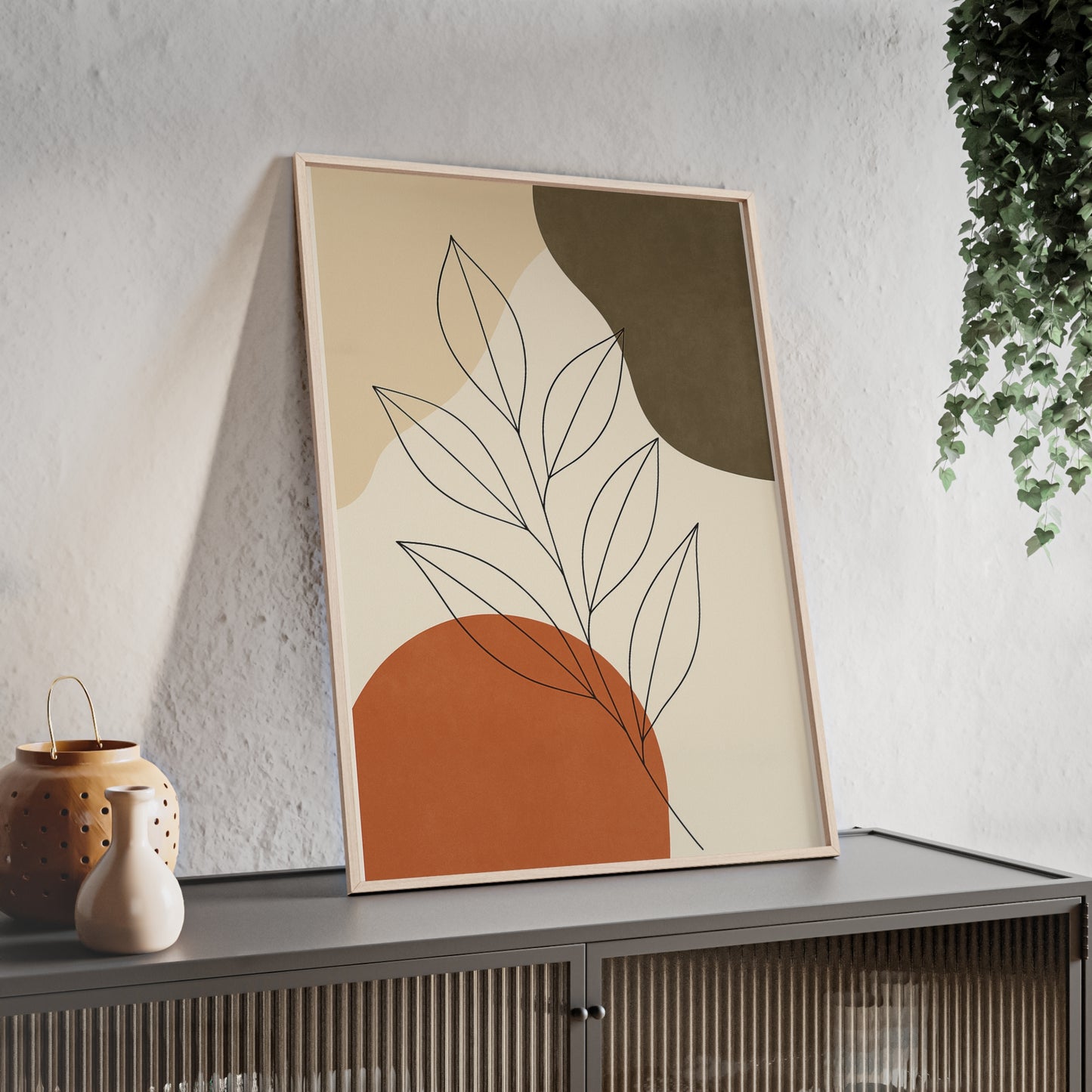 Abstraktes Blätterdesign