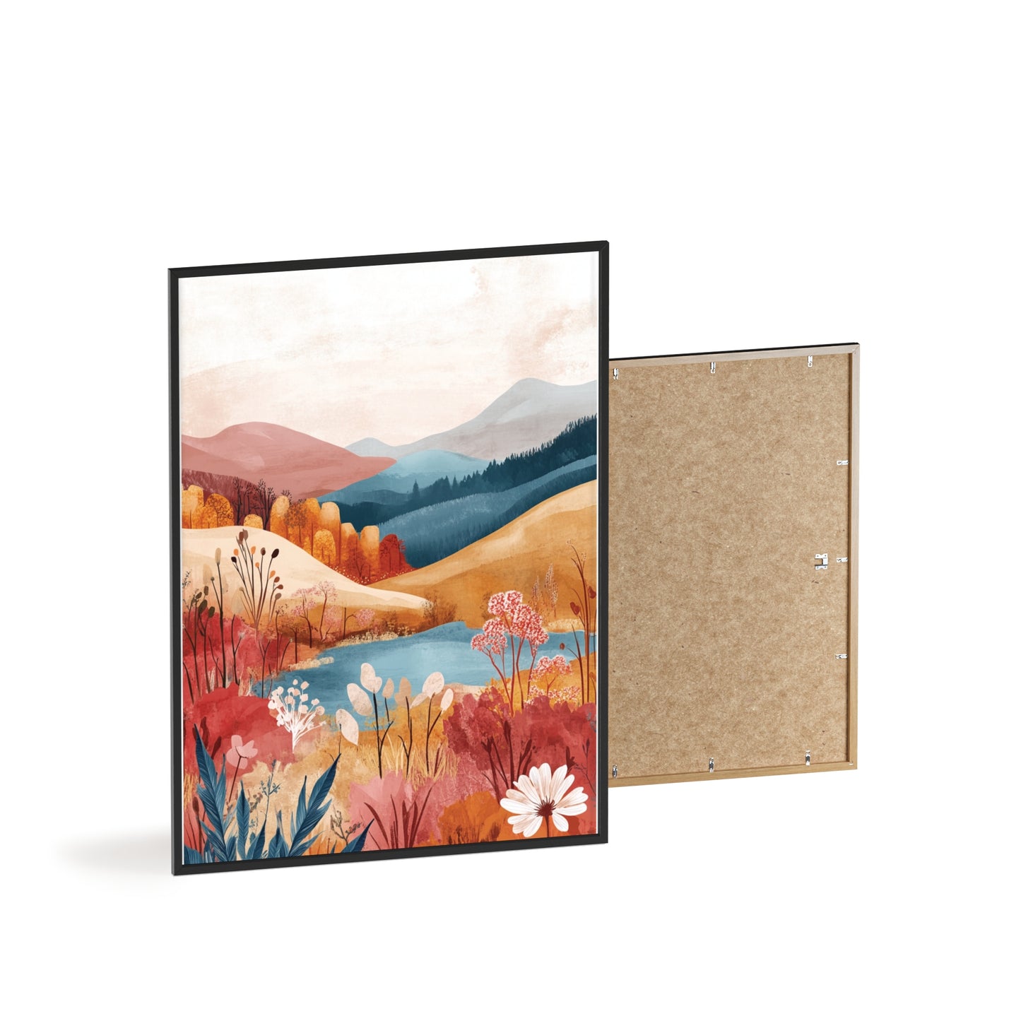 Traumlandschaft in gemütlichen Farben