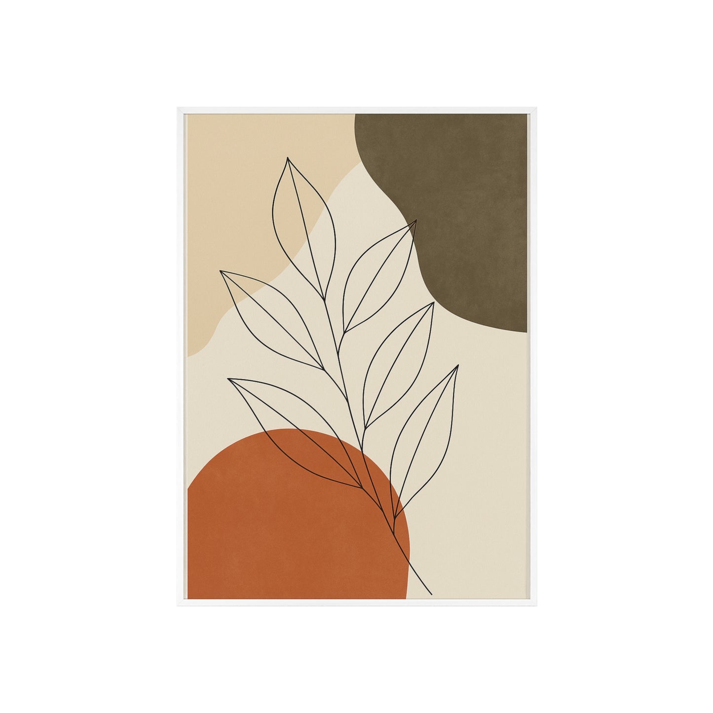 Abstraktes Blätterdesign