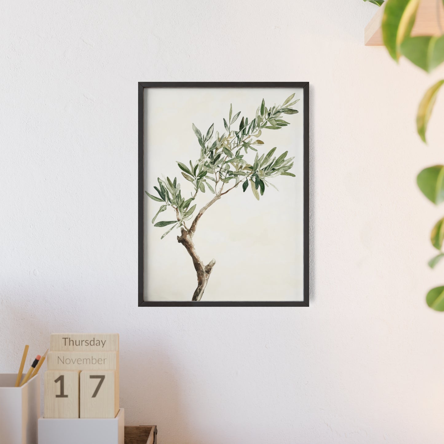 Schlichter Olivenzweig