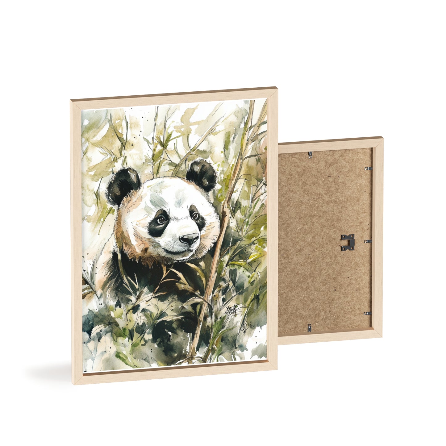 Panda im Wasserfarbenstil