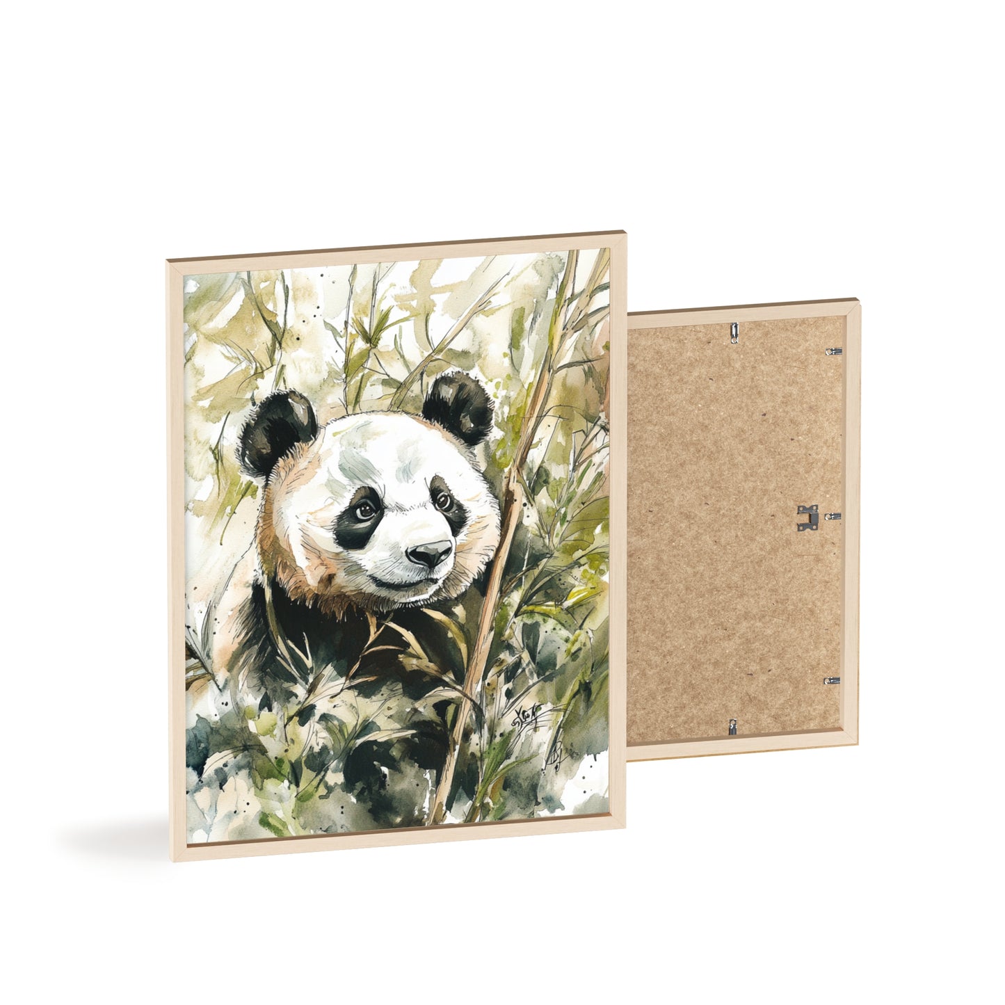 Panda im Wasserfarbenstil