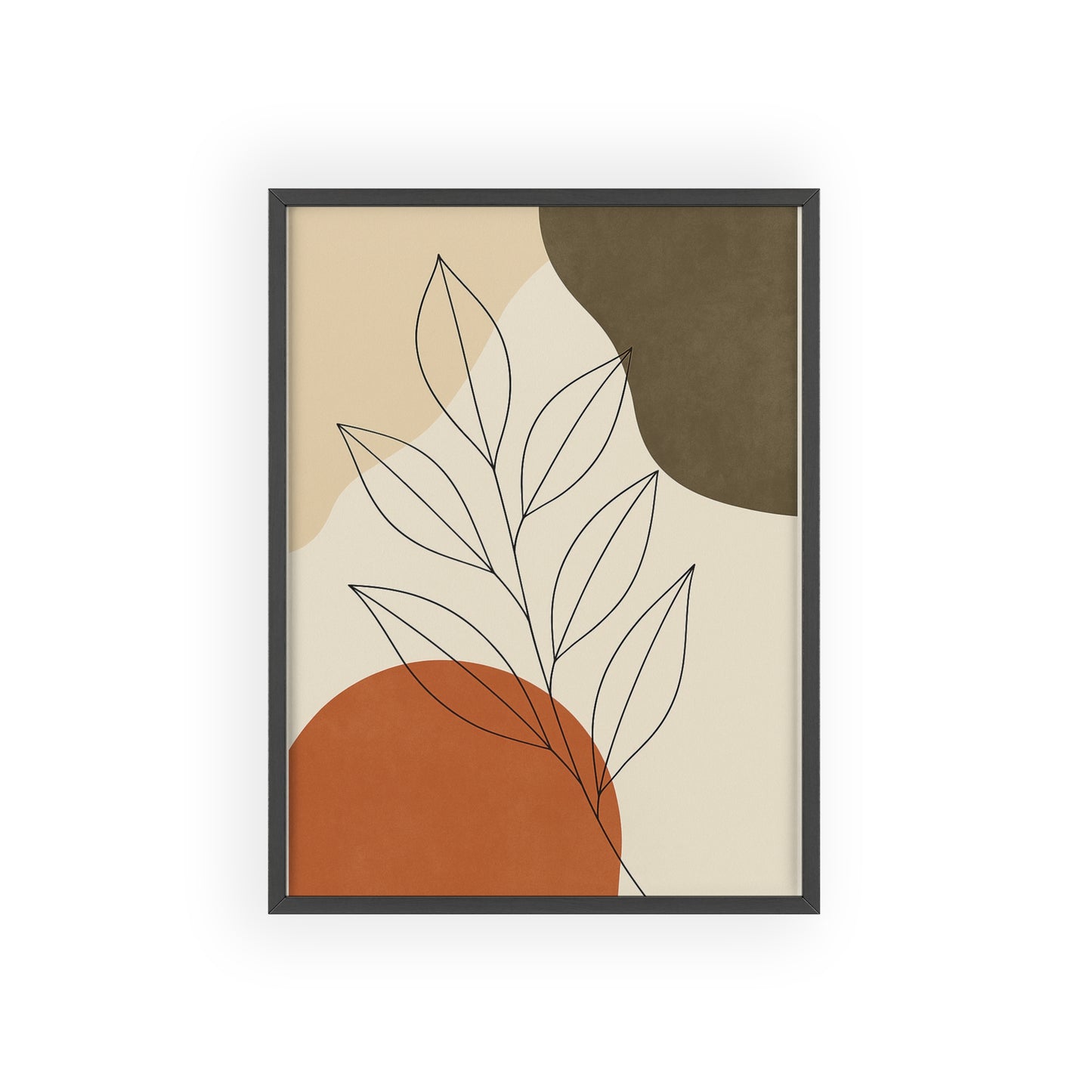 Abstraktes Blätterdesign