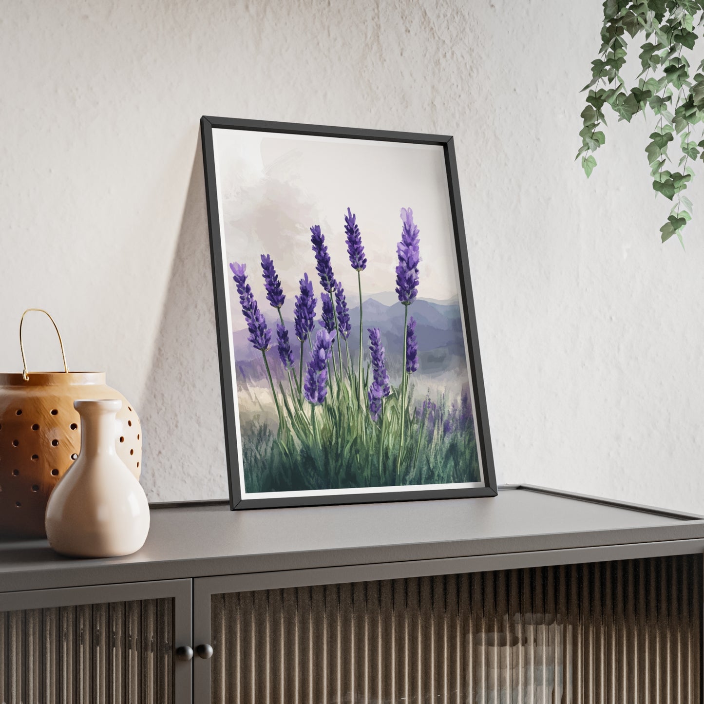 Lavendelblüten in der Wiese