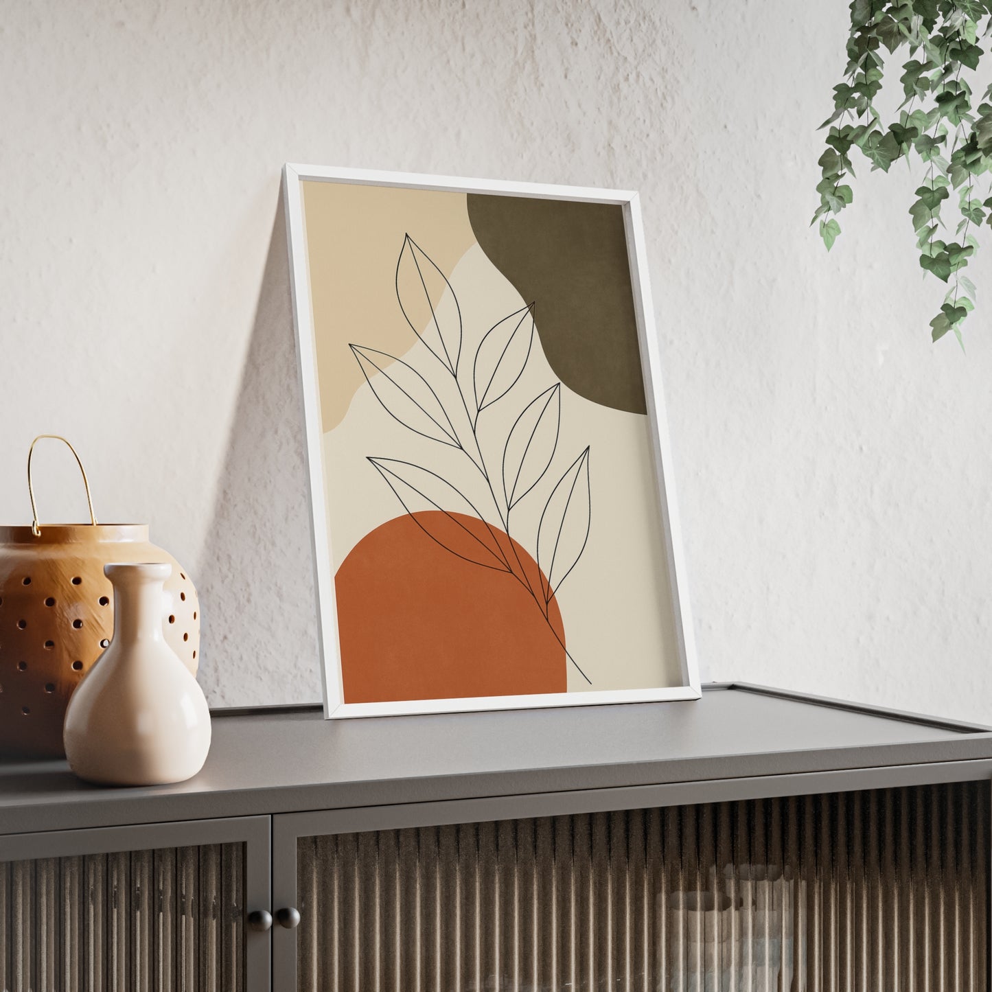 Abstraktes Blätterdesign