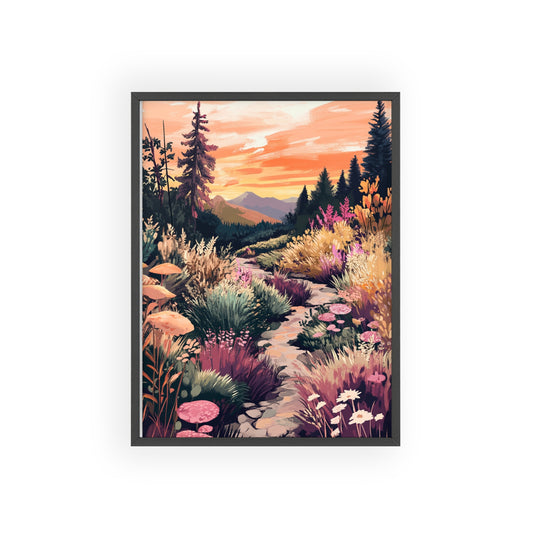 Fantsasielandschaft in traumhaften Farben