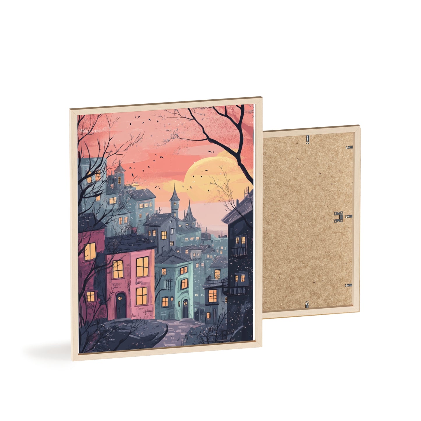 Nachtstimmung über der Stadt