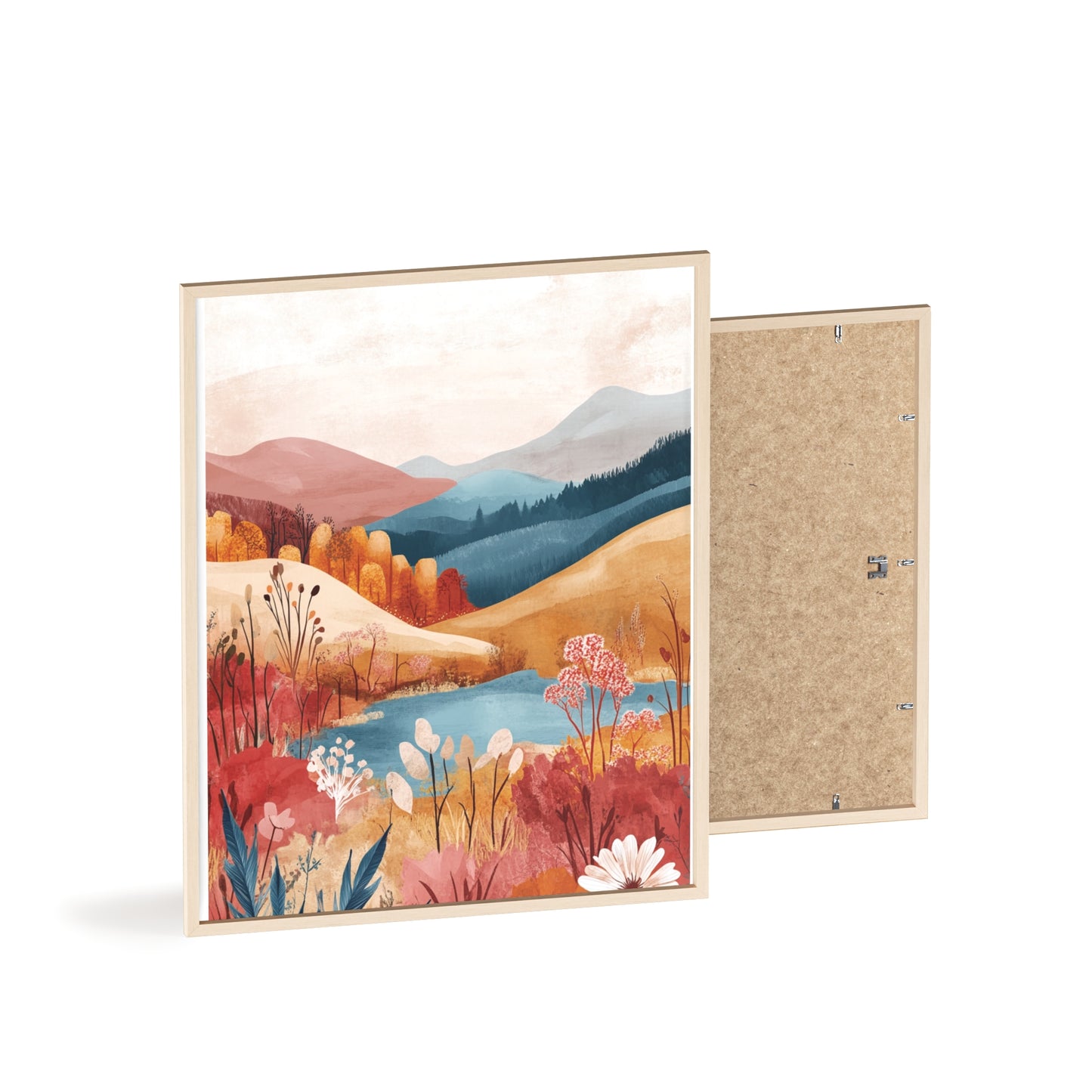 Traumlandschaft in gemütlichen Farben