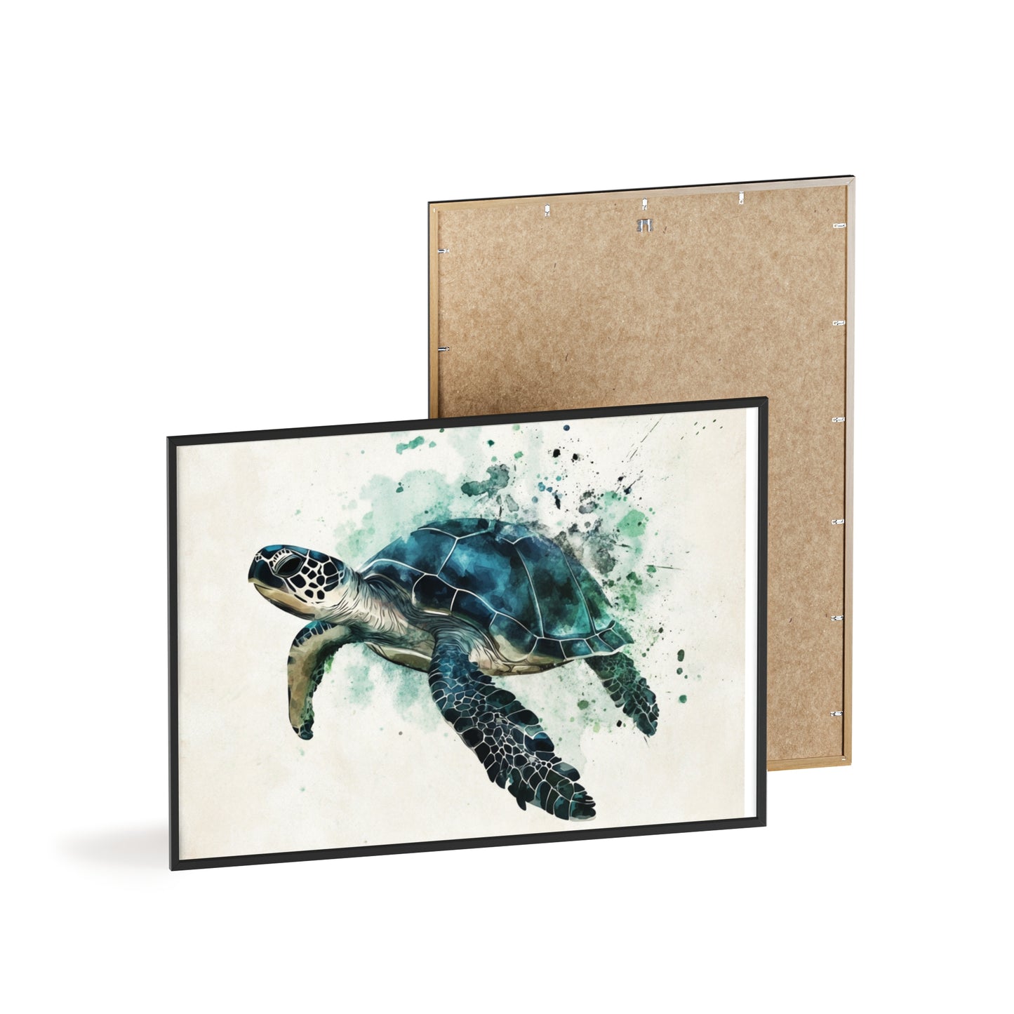 Schildkröte im Wasserfarbenstil