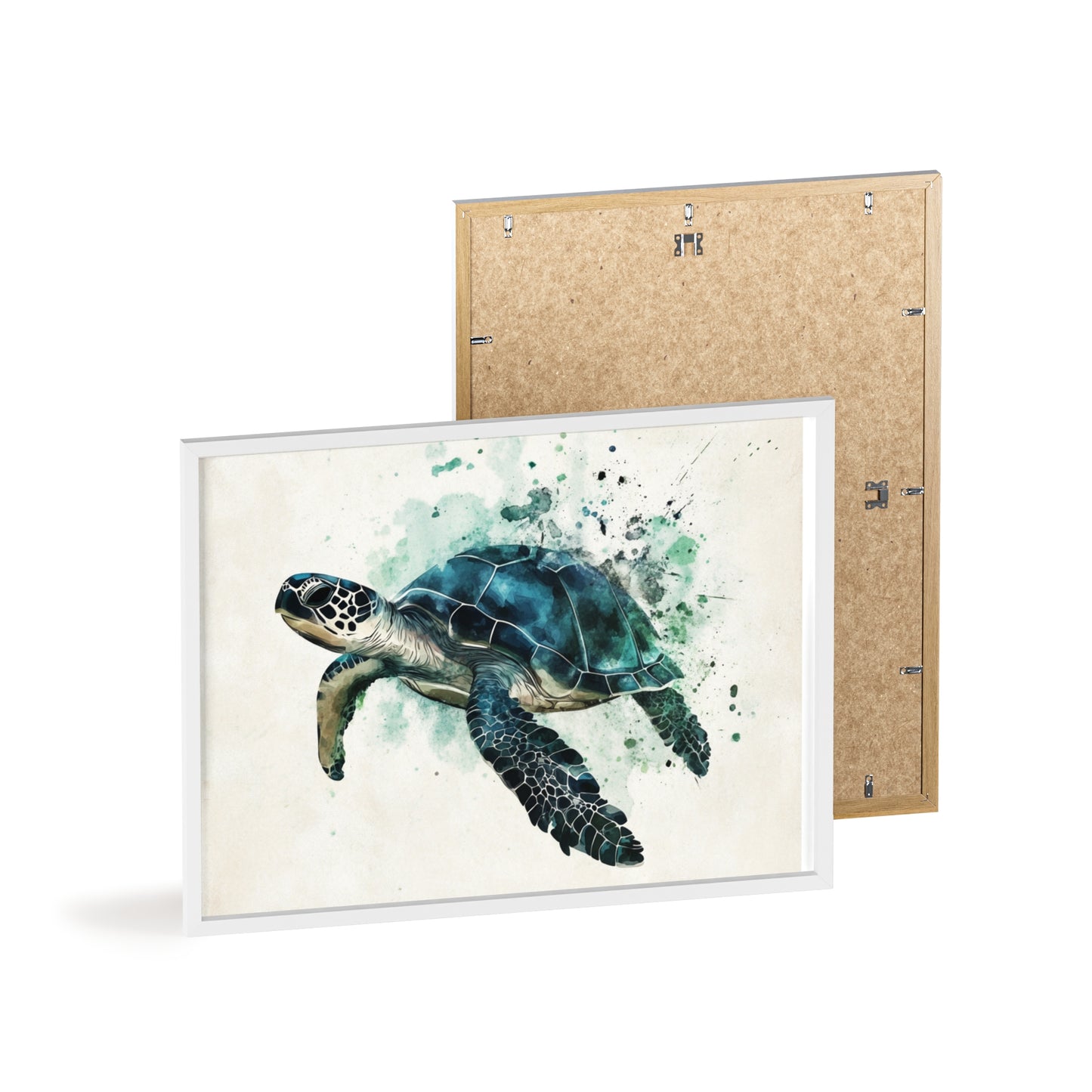 Schildkröte im Wasserfarbenstil