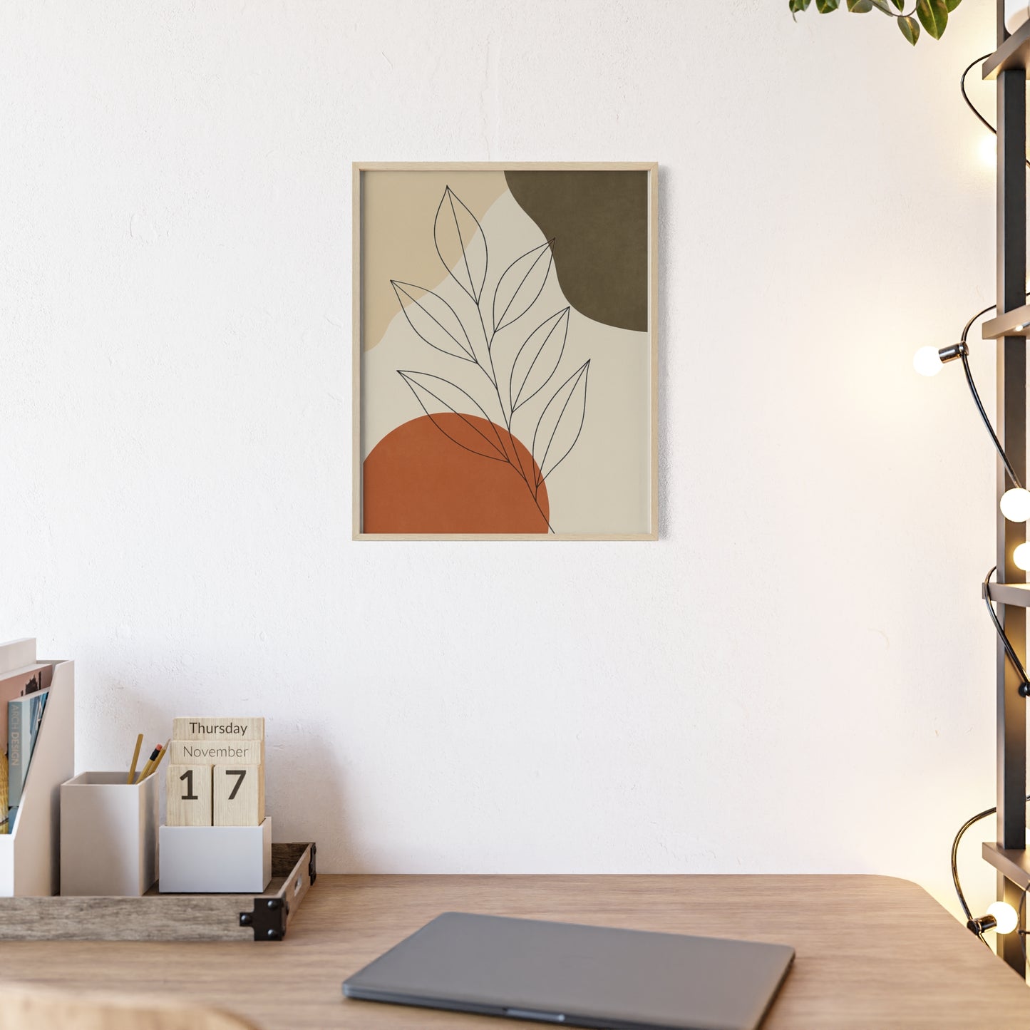 Abstraktes Blätterdesign