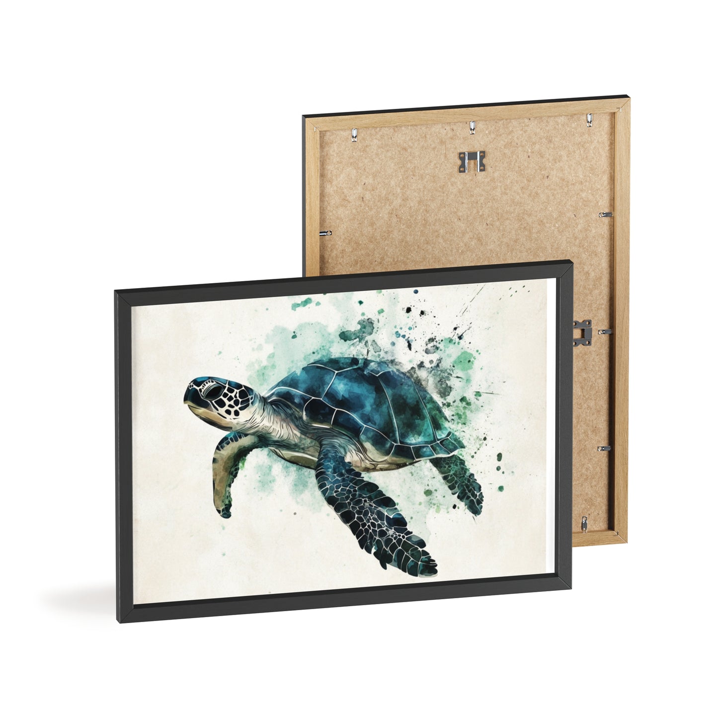 Schildkröte im Wasserfarbenstil