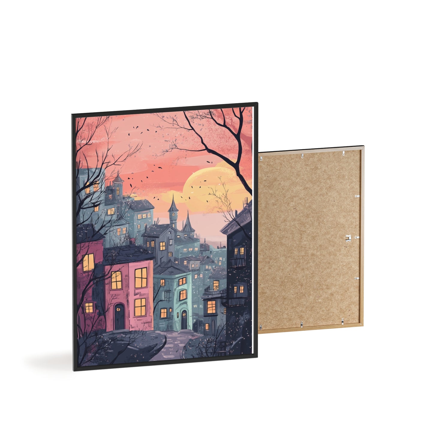 Nachtstimmung über der Stadt