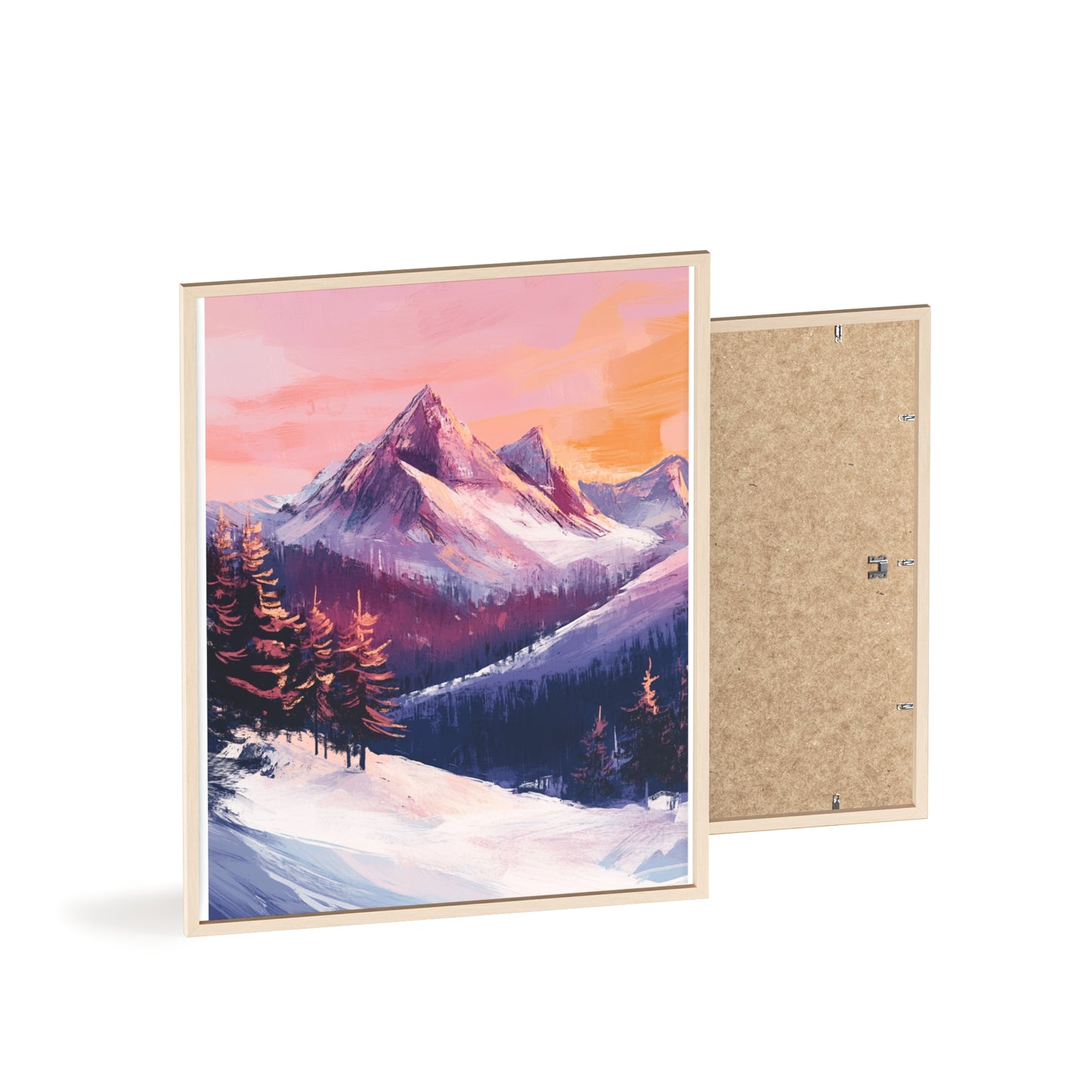 Berglandschaft in gemütlichen Farben