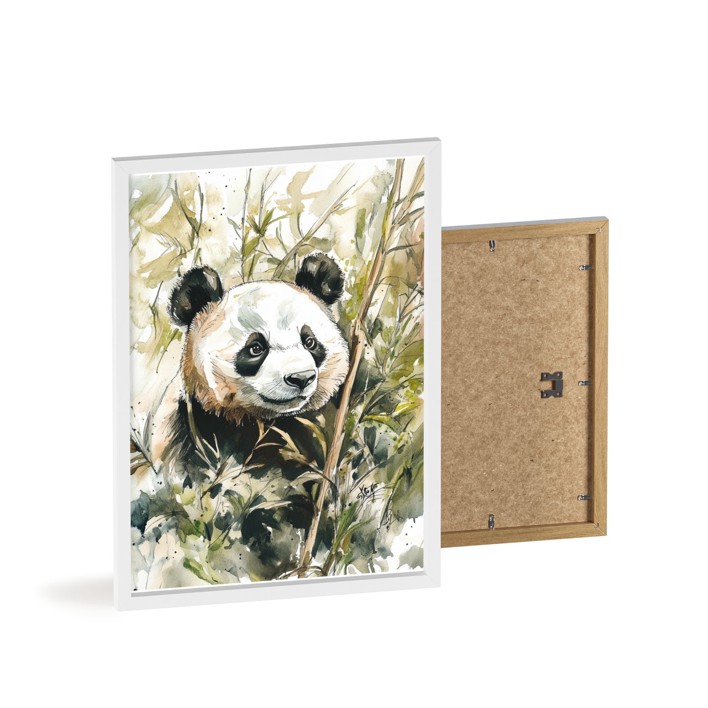 Panda im Wasserfarbenstil