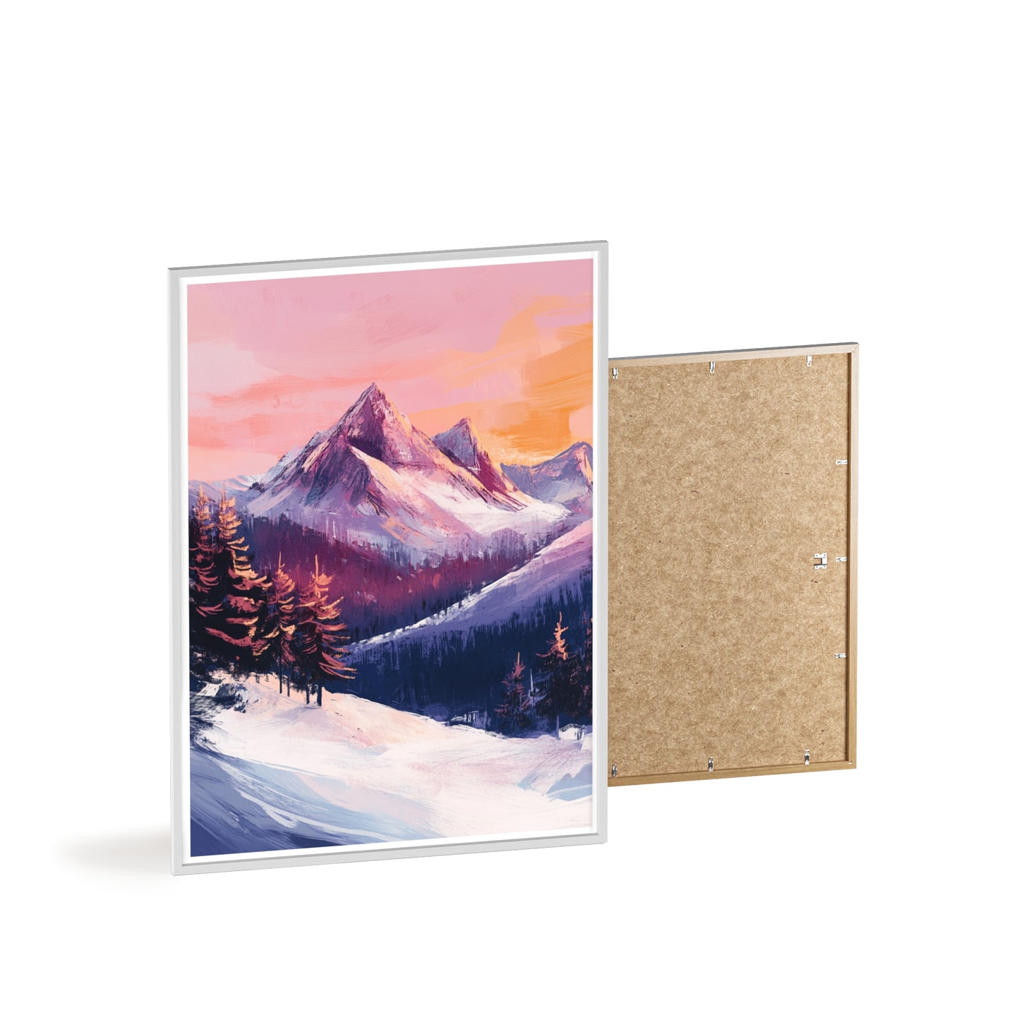 Berglandschaft in gemütlichen Farben