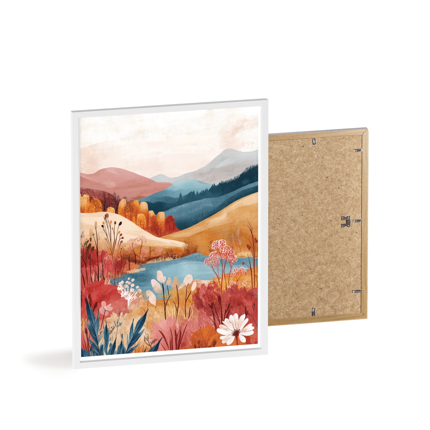 Traumlandschaft in gemütlichen Farben