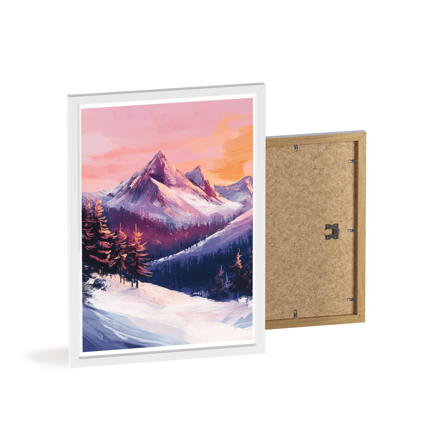 Berglandschaft in gemütlichen Farben