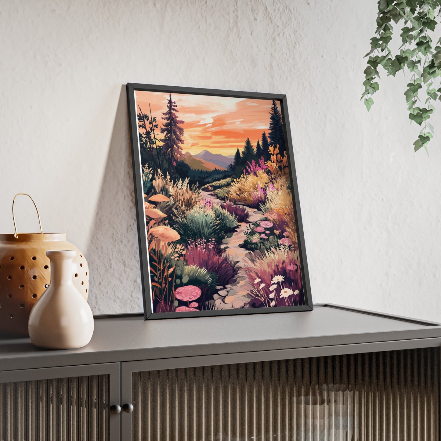 Fantsasielandschaft in traumhaften Farben