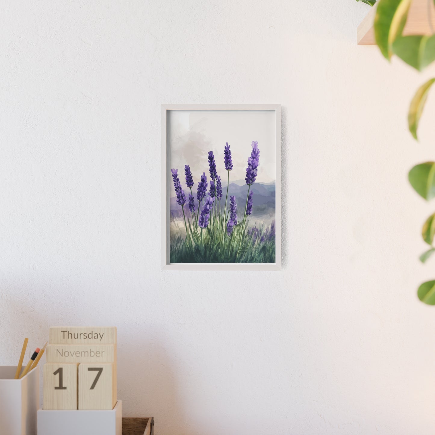 Lavendelblüten in der Wiese