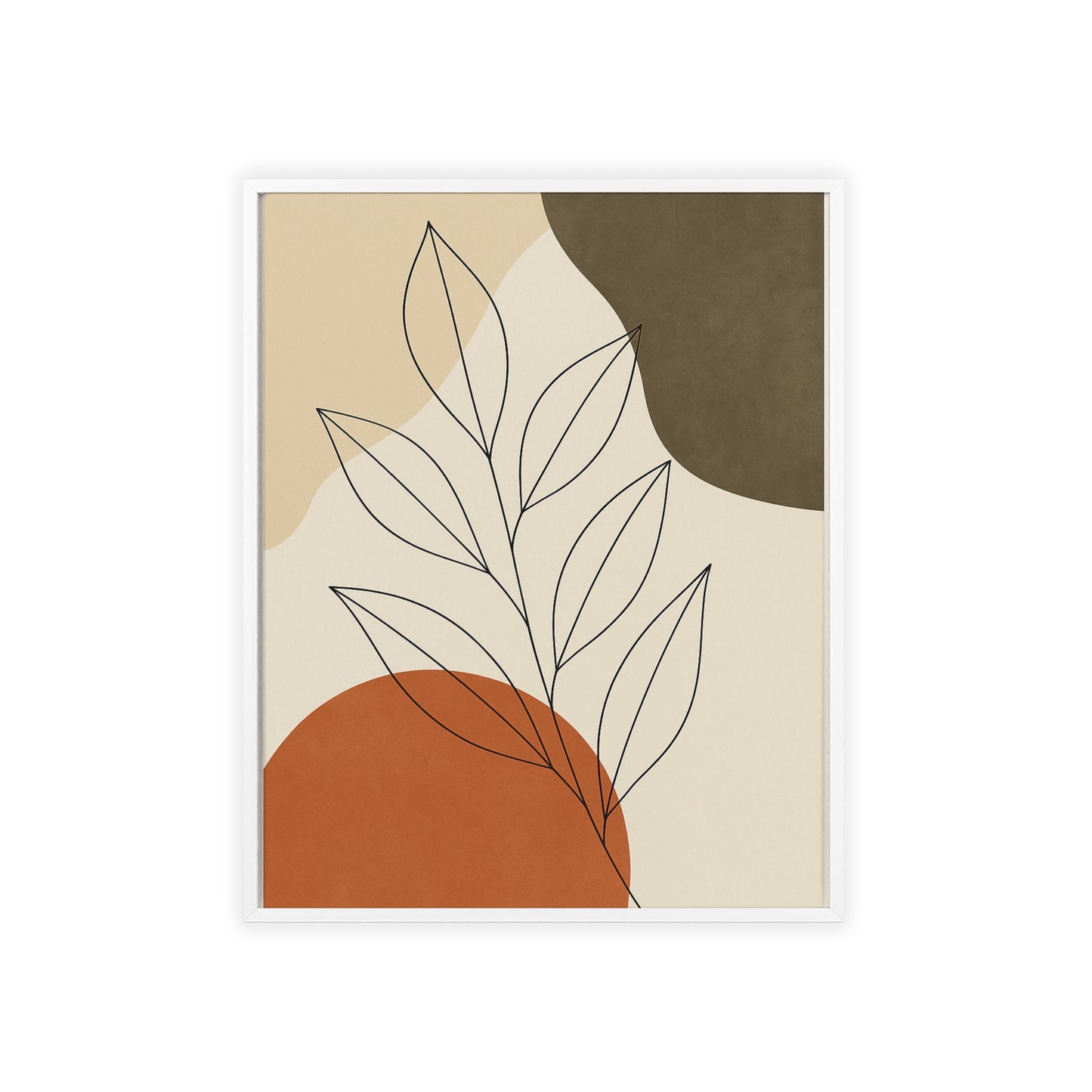 Abstraktes Blätterdesign