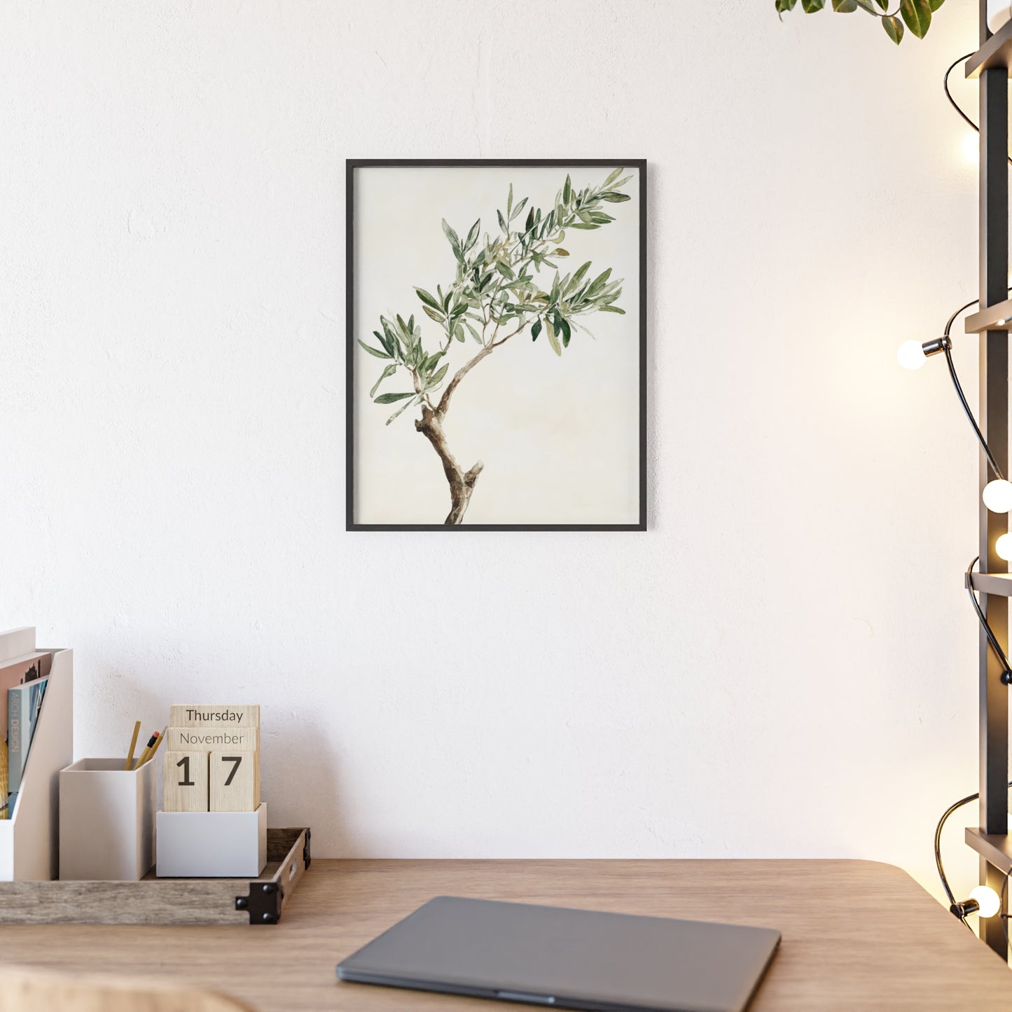 Schlichter Olivenzweig