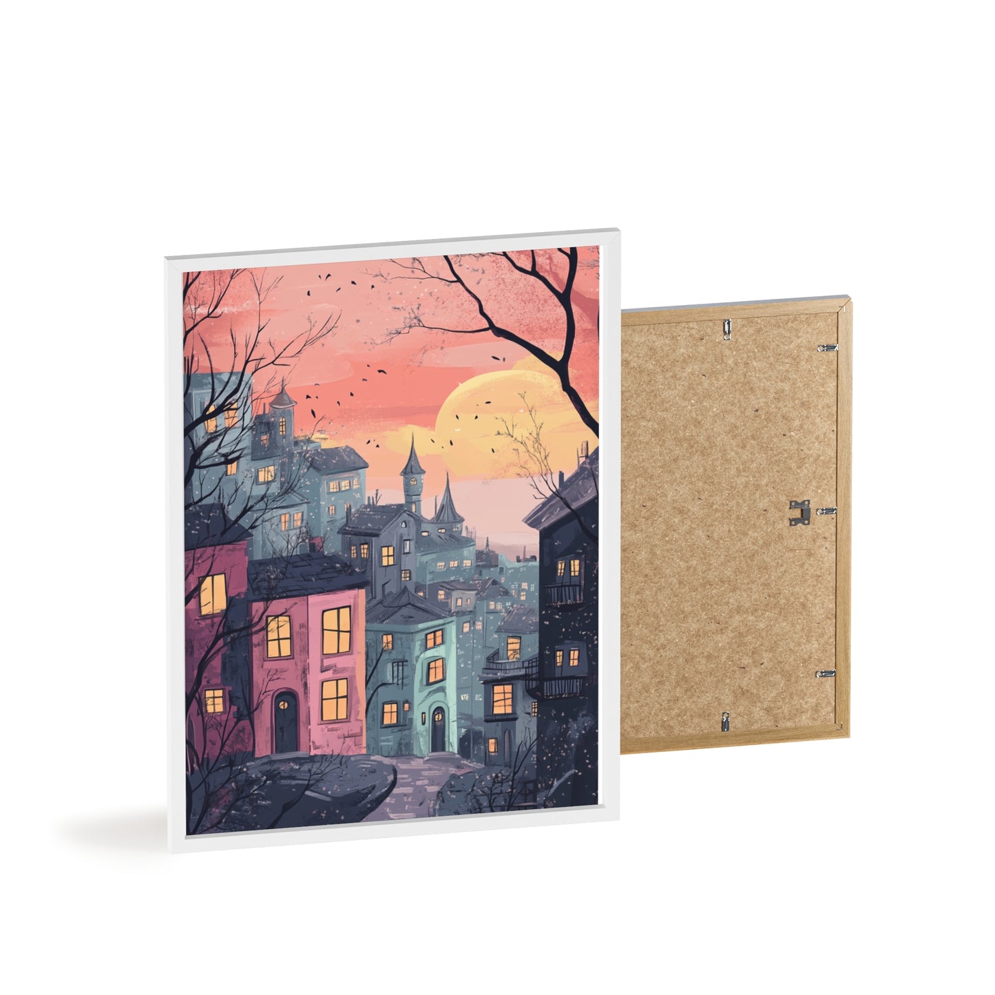 Nachtstimmung über der Stadt