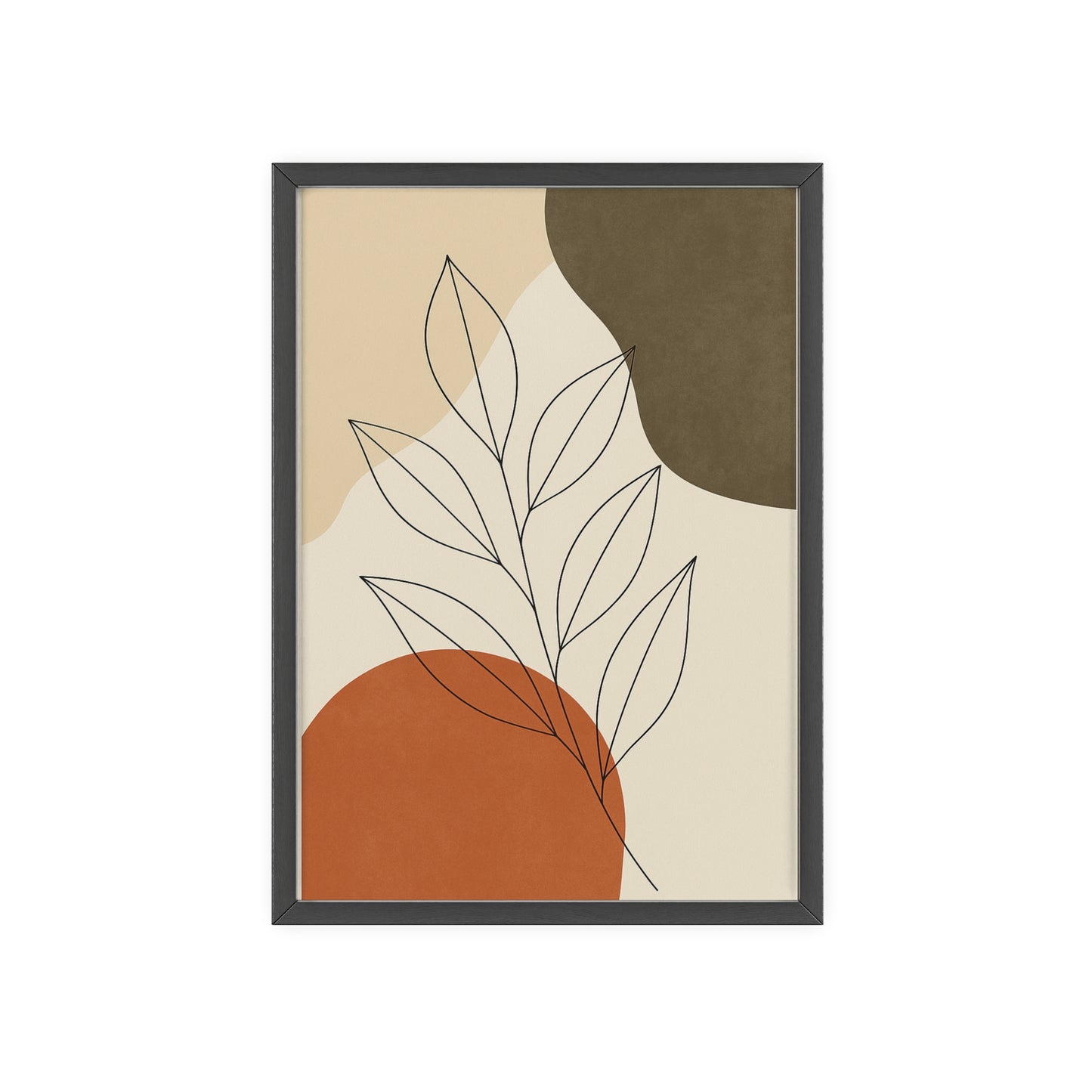 Abstraktes Blätterdesign