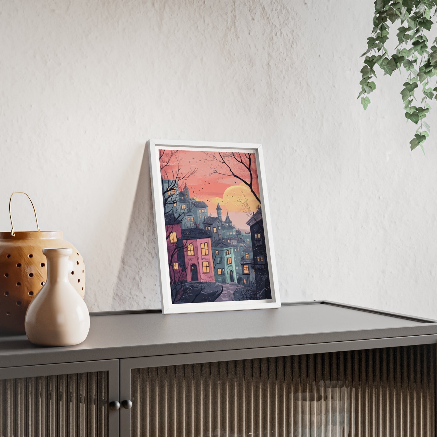 Nachtstimmung über der Stadt