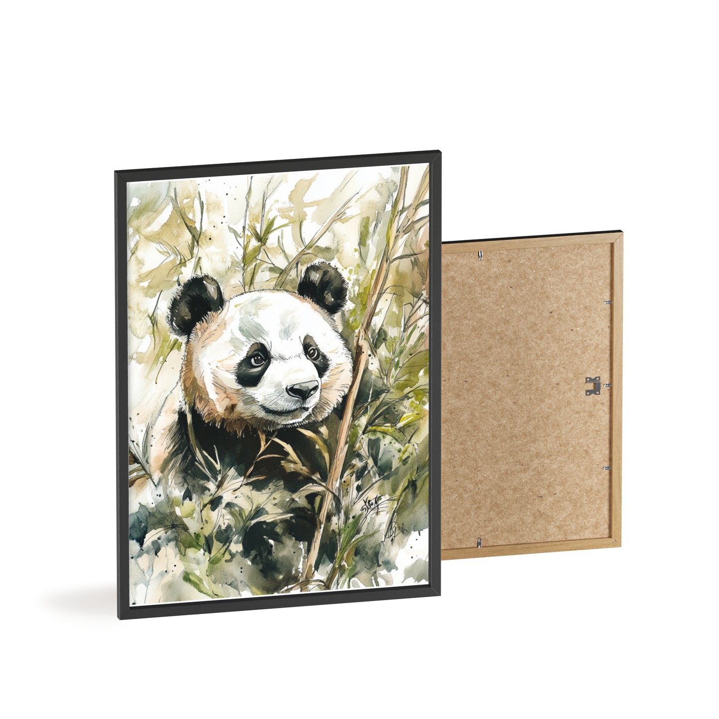 Panda im Wasserfarbenstil