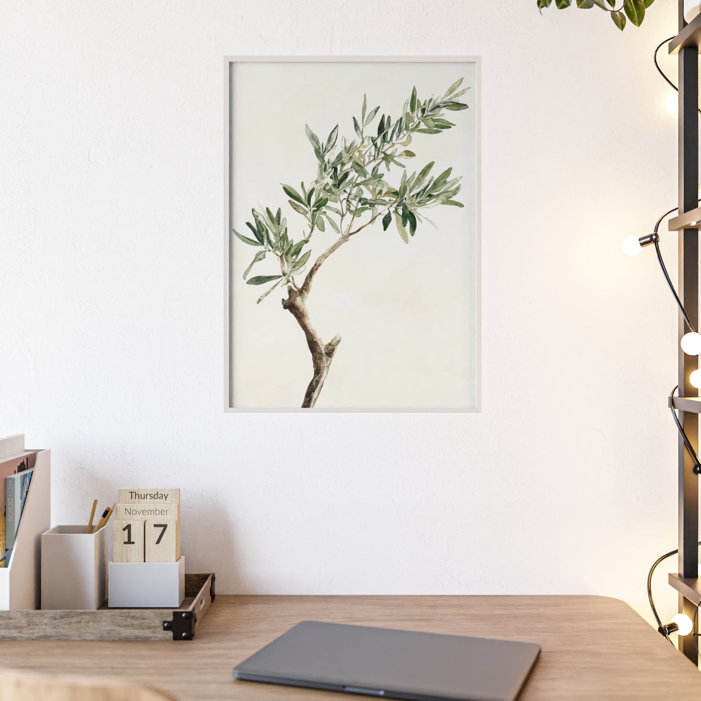 Schlichter Olivenzweig