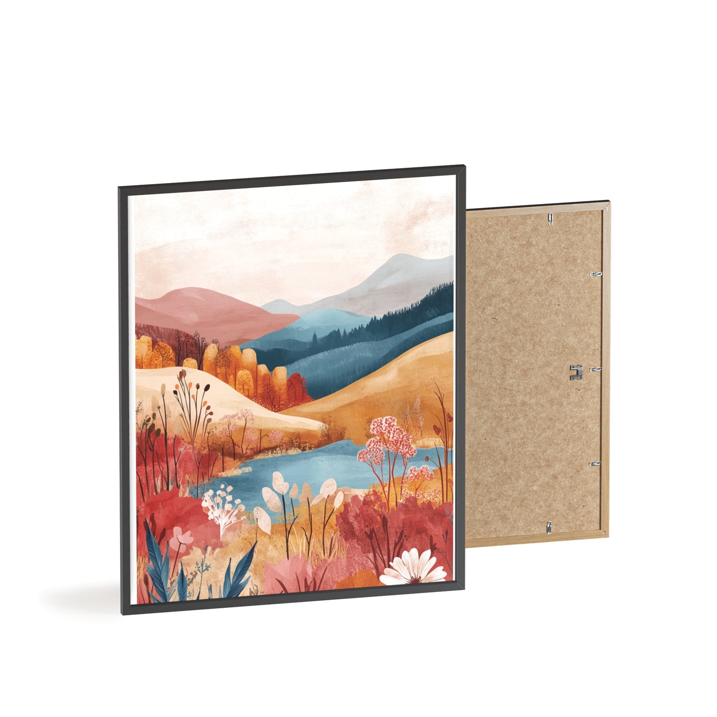 Traumlandschaft in gemütlichen Farben