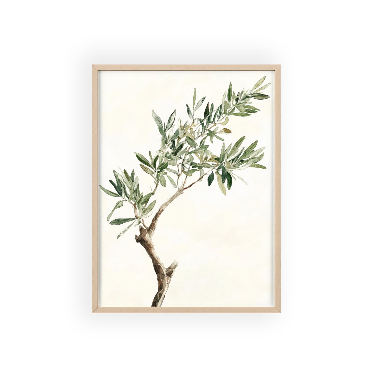 Schlichter Olivenzweig