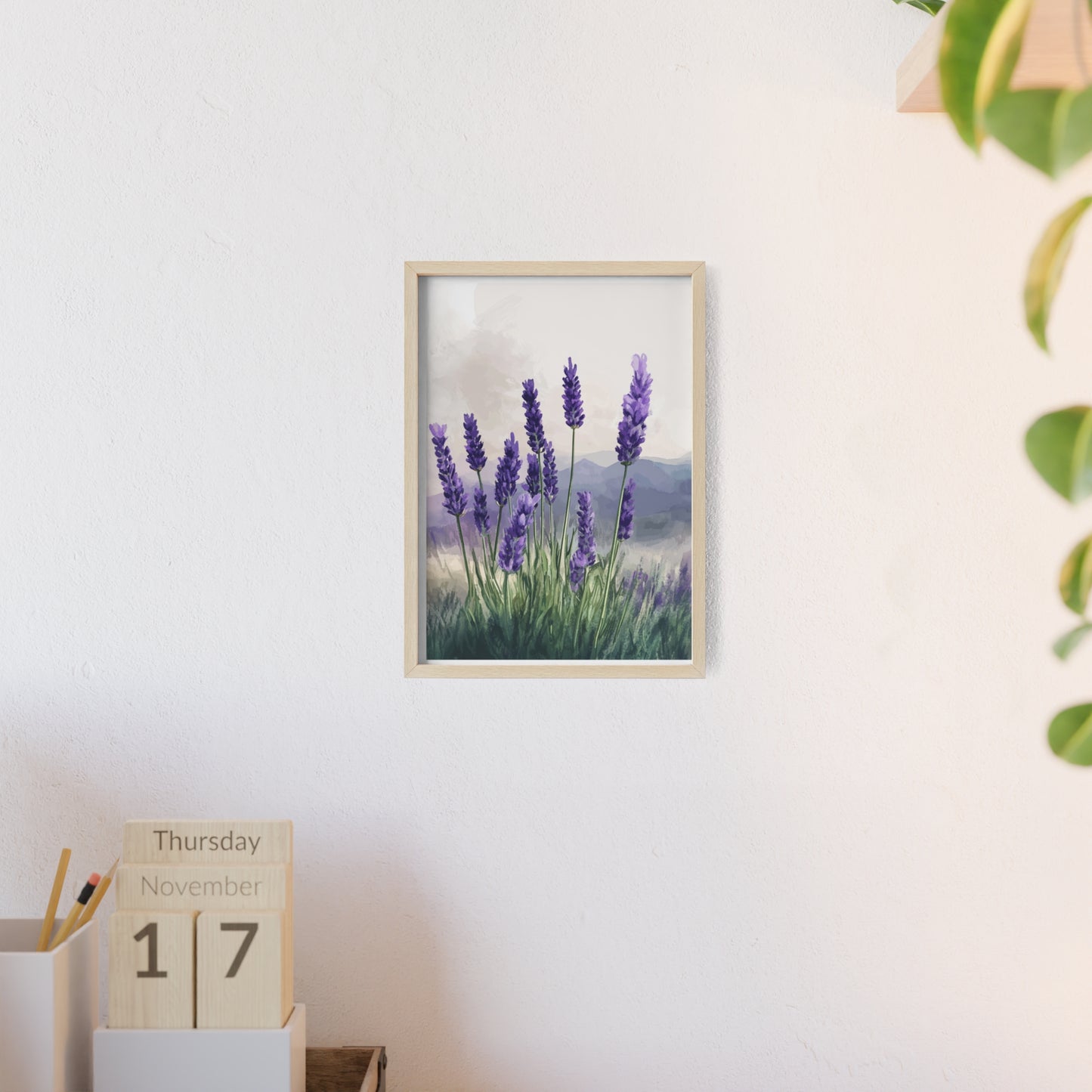 Lavendelblüten in der Wiese