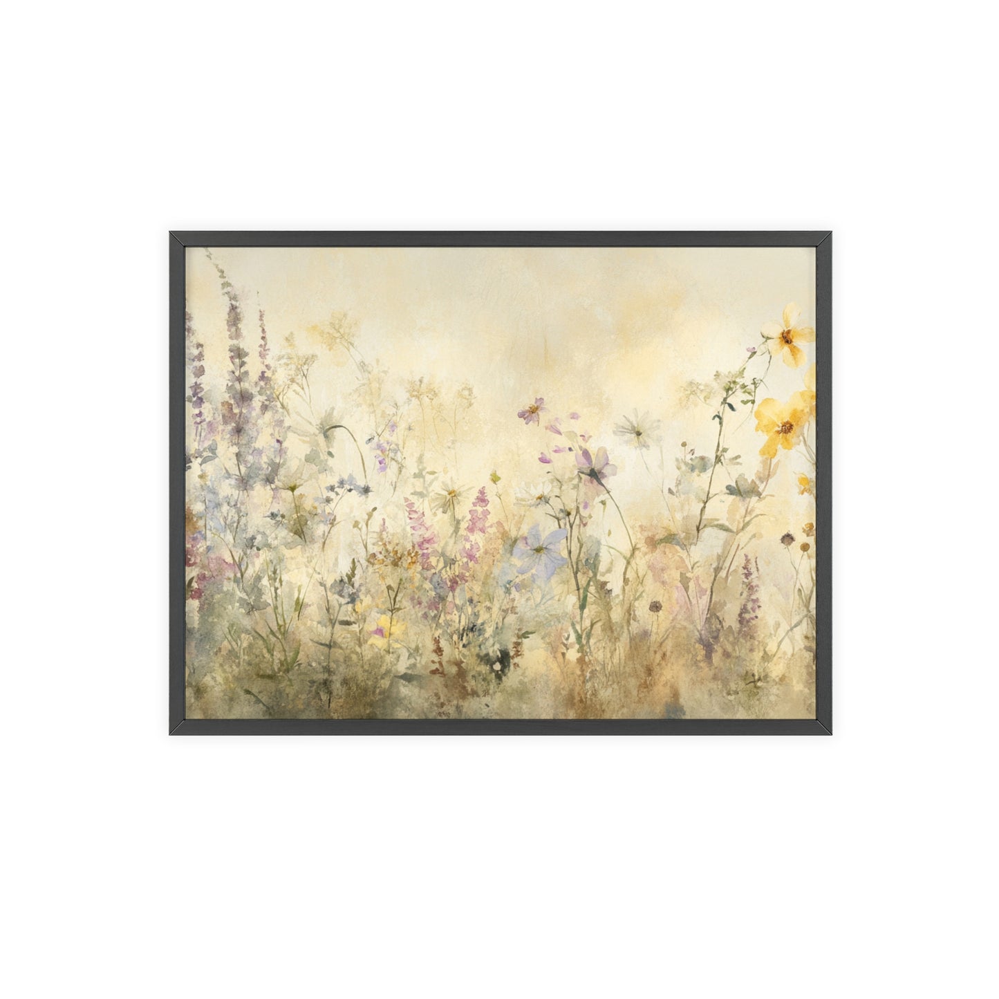 Wildblumen im Wasserfarbenstil