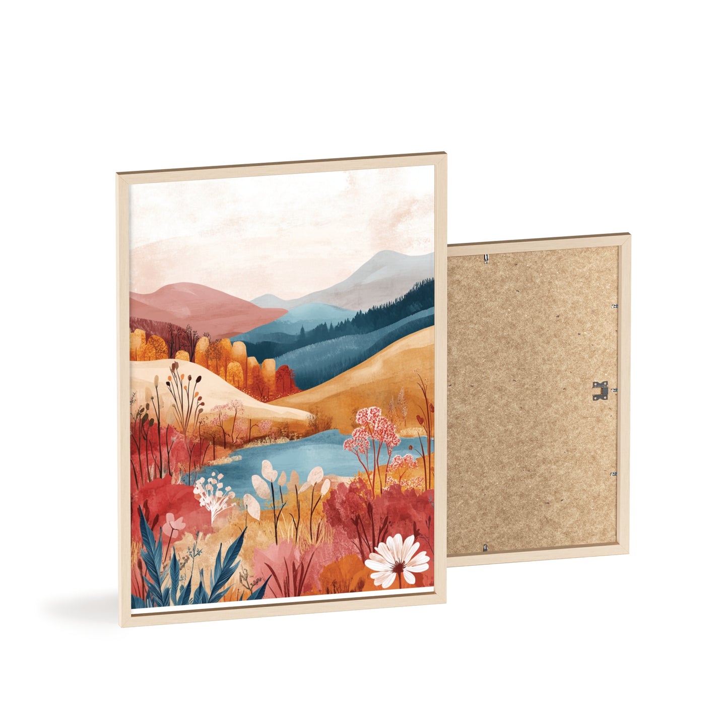 Traumlandschaft in gemütlichen Farben