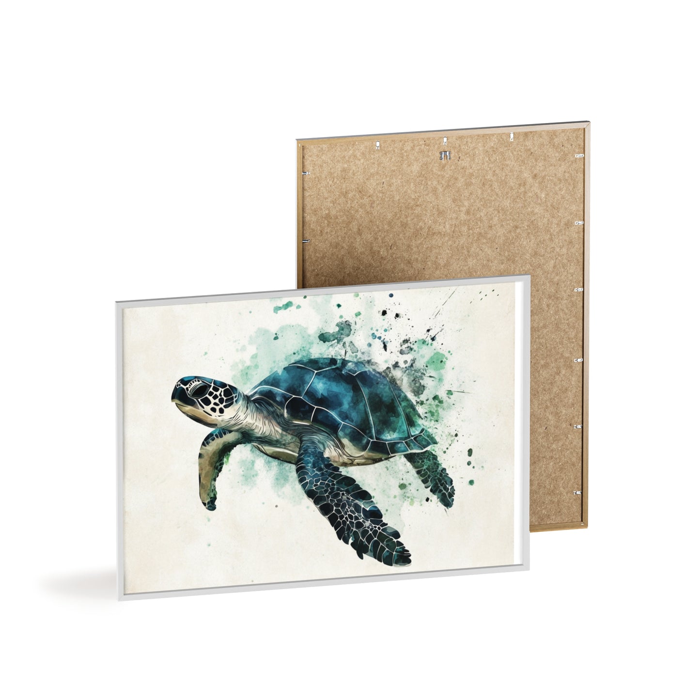 Schildkröte im Wasserfarbenstil