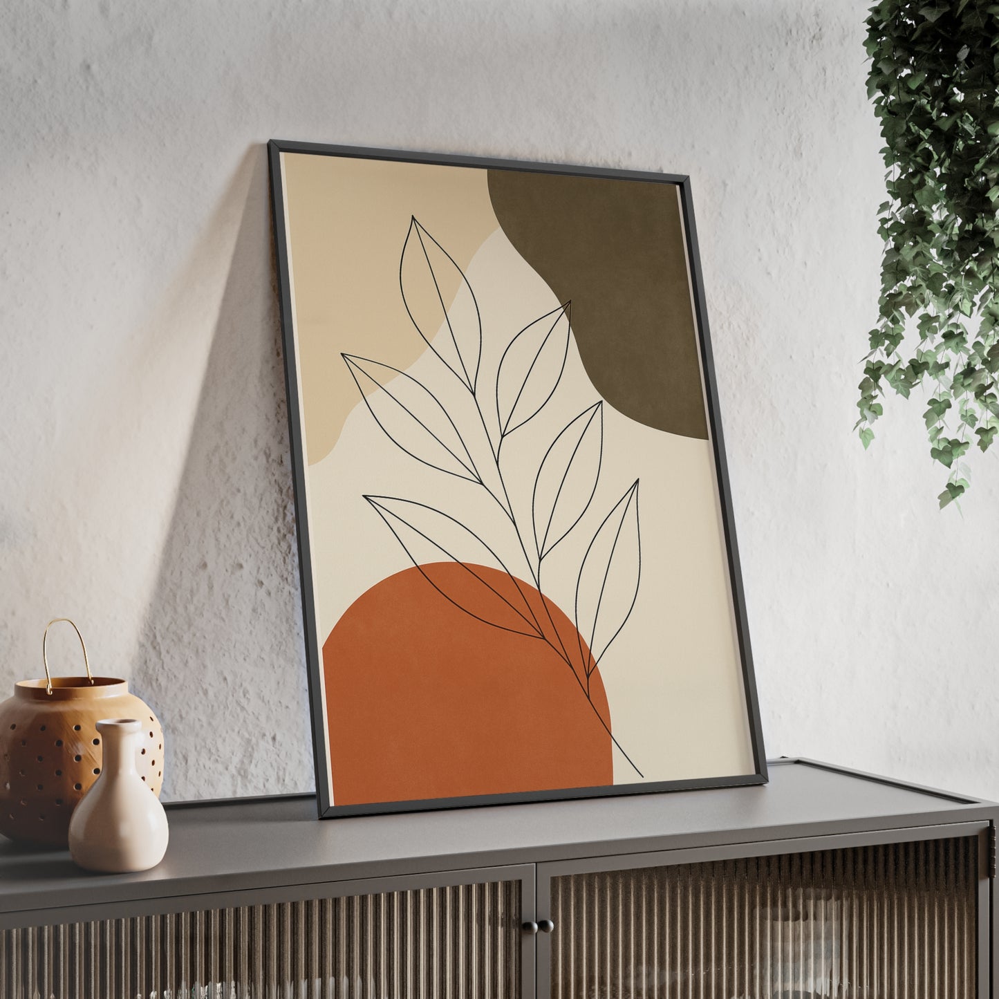 Abstraktes Blätterdesign