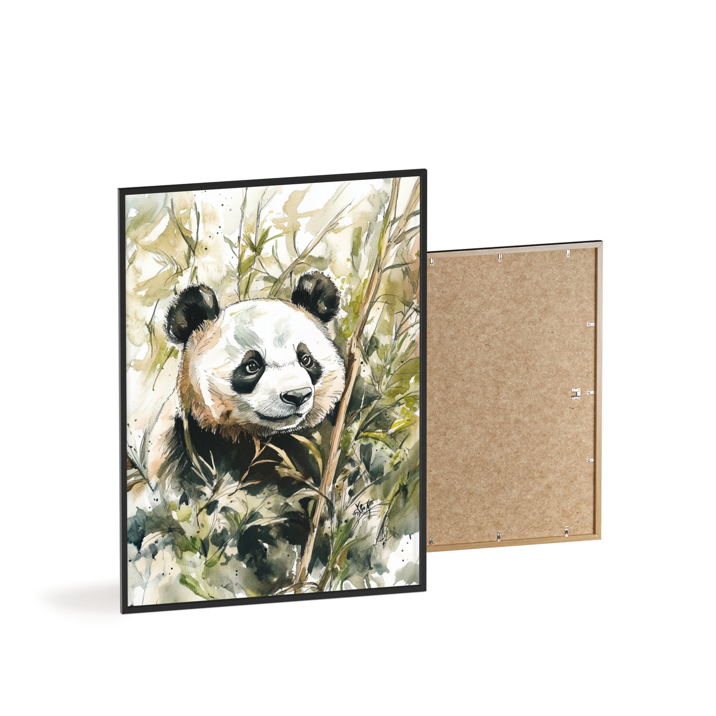 Panda im Wasserfarbenstil