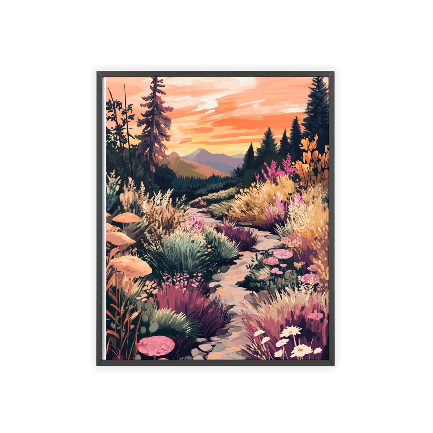 Fantsasielandschaft in traumhaften Farben