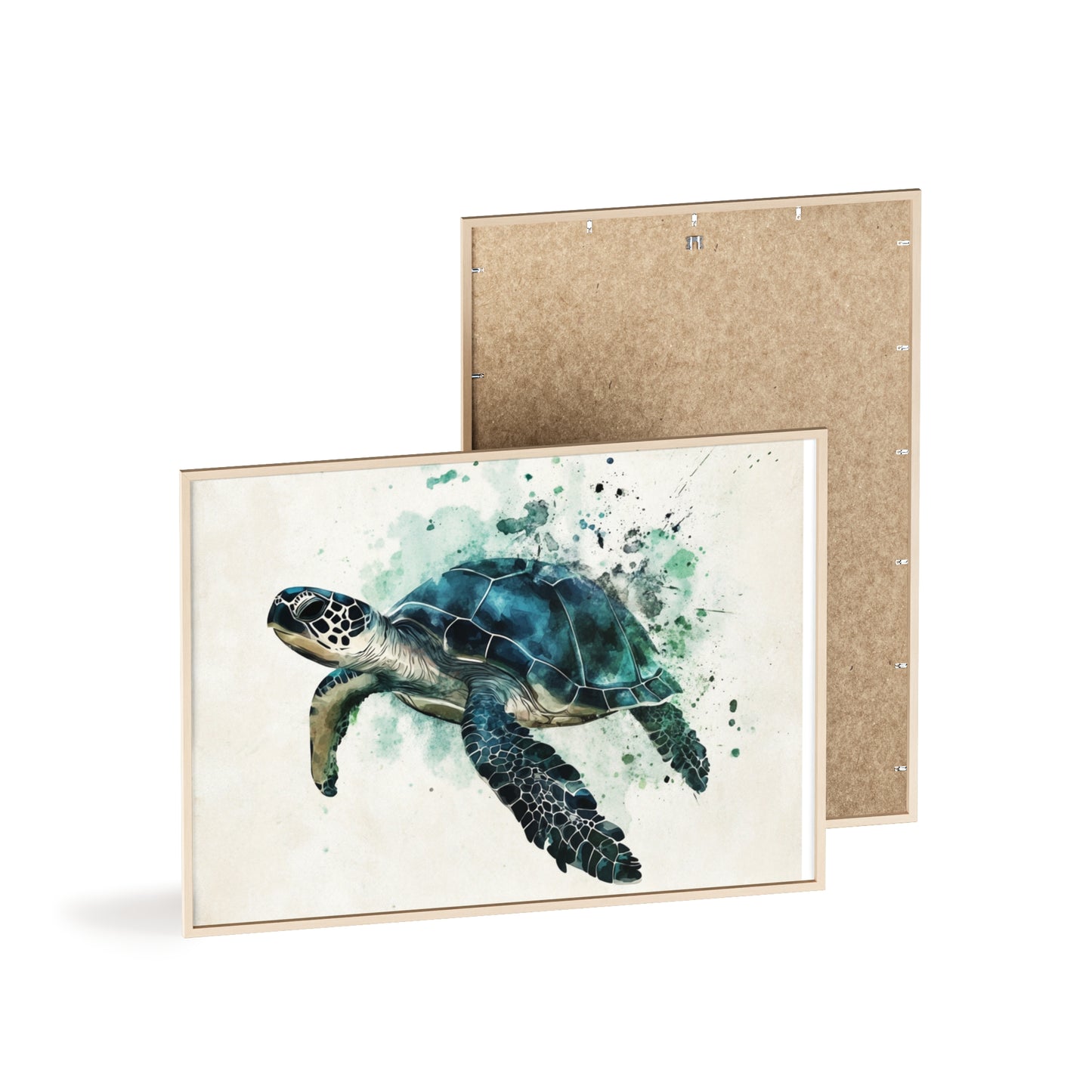 Schildkröte im Wasserfarbenstil