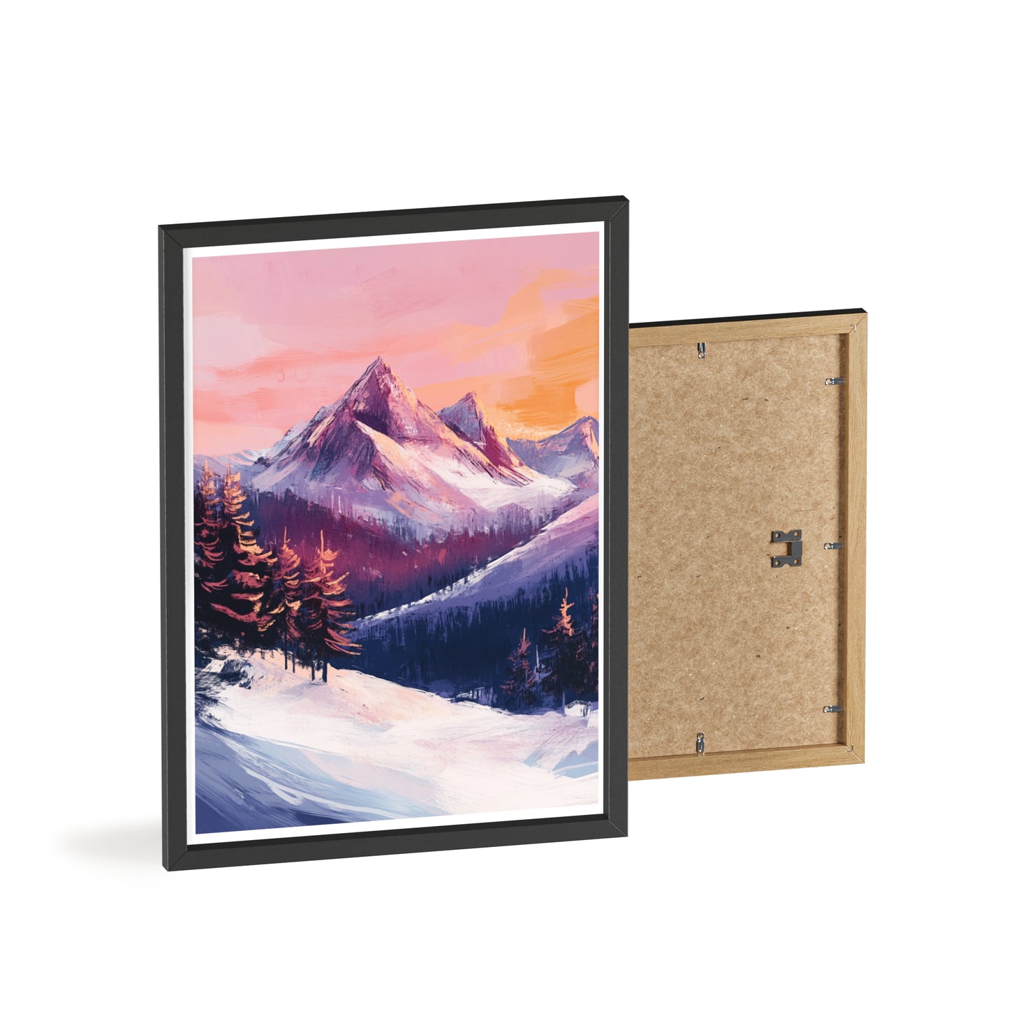 Berglandschaft in gemütlichen Farben