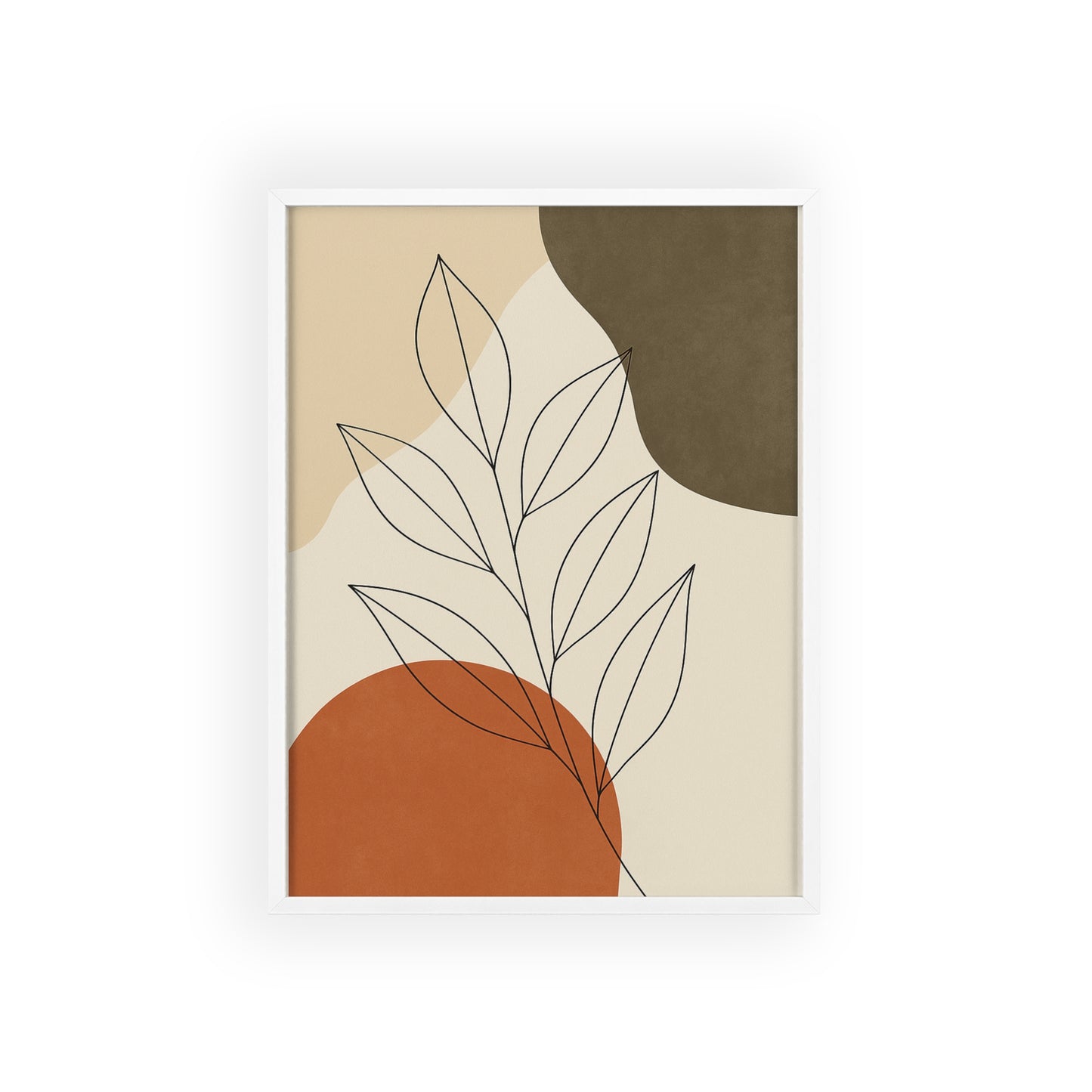 Abstraktes Blätterdesign