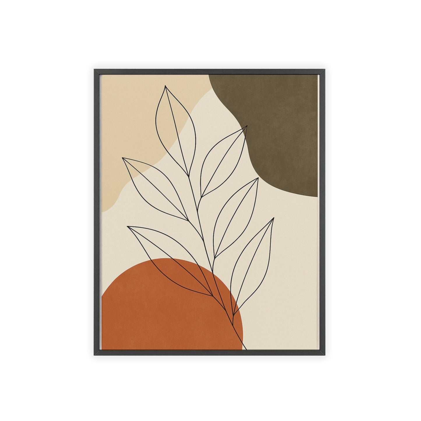 Abstraktes Blätterdesign