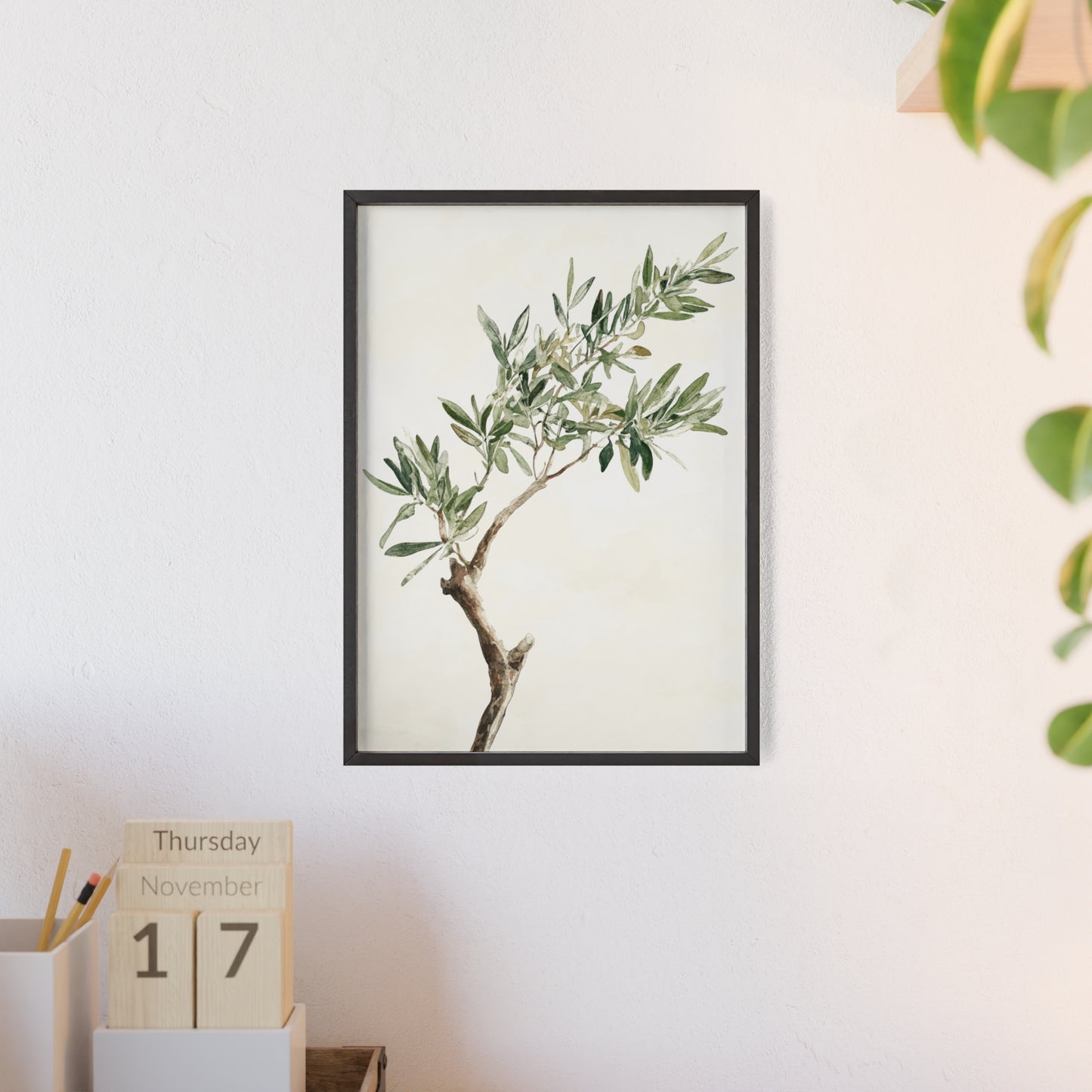 Schlichter Olivenzweig