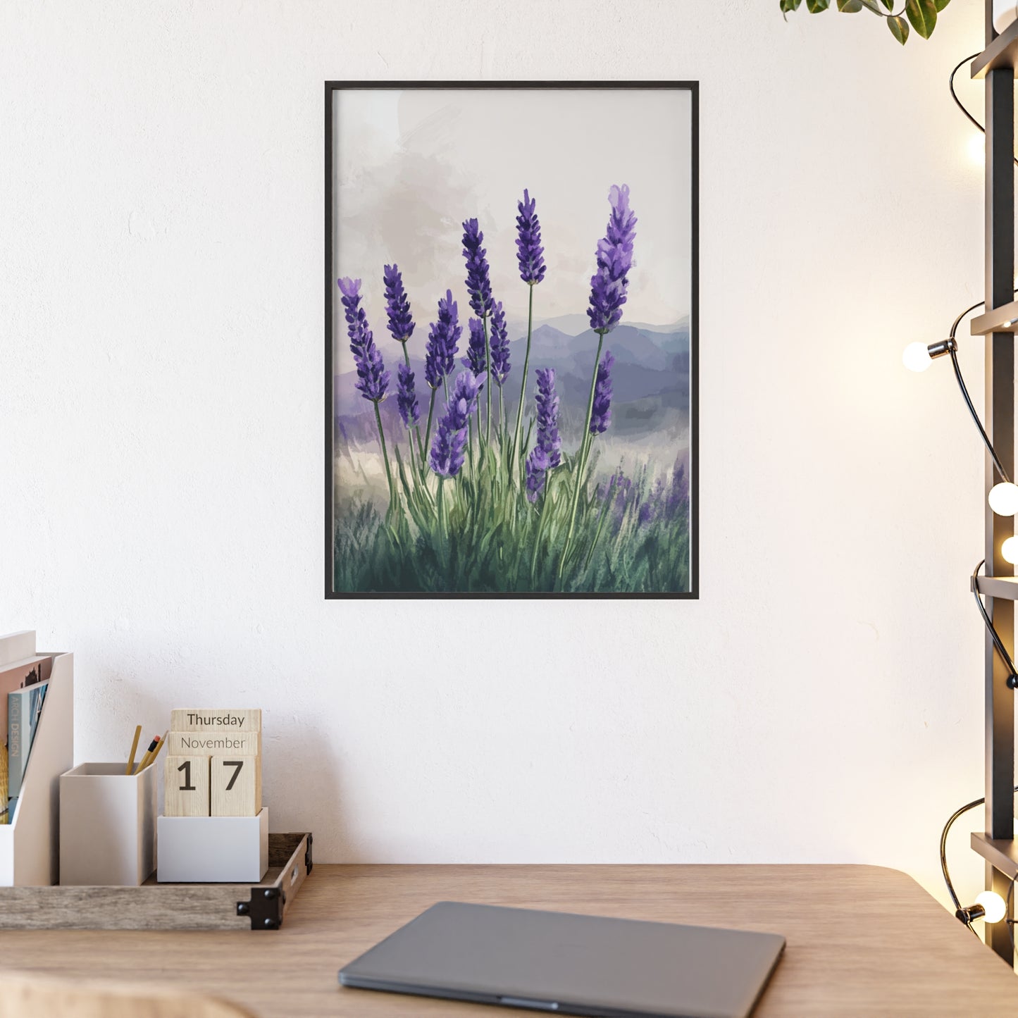 Lavendelblüten in der Wiese