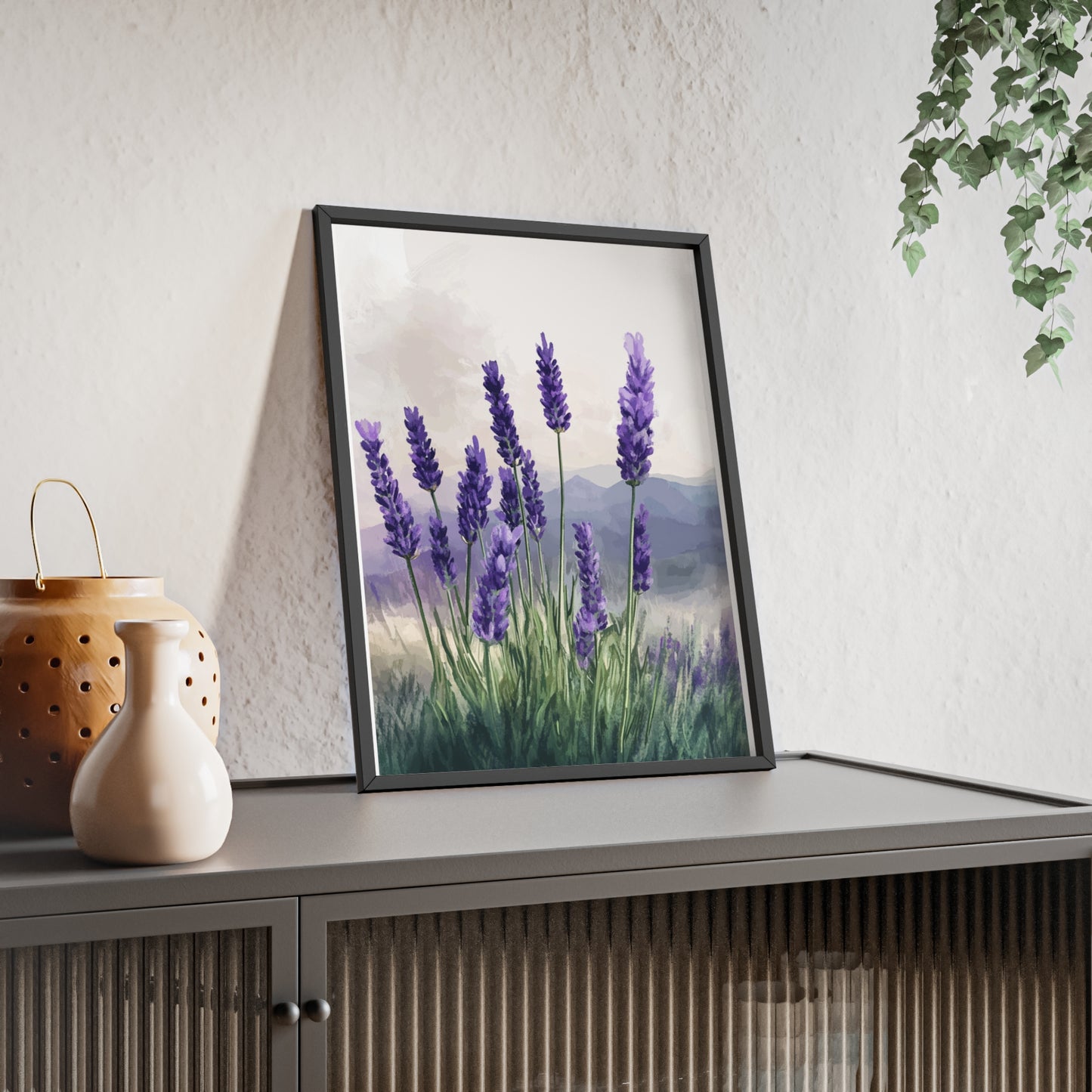 Lavendelblüten in der Wiese